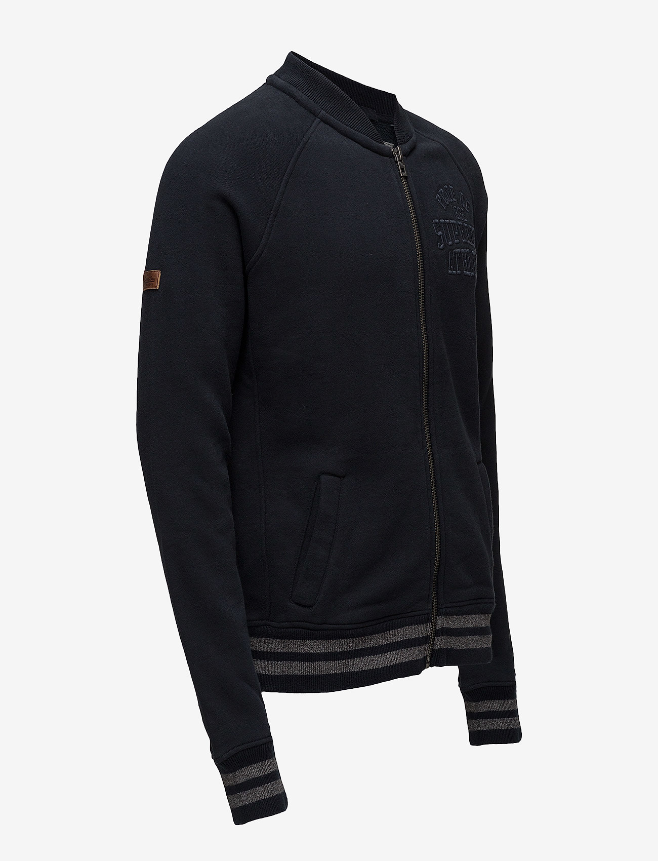 Superdry - APPLIQUE SWEAT BOMBER - eclipse navy - 2