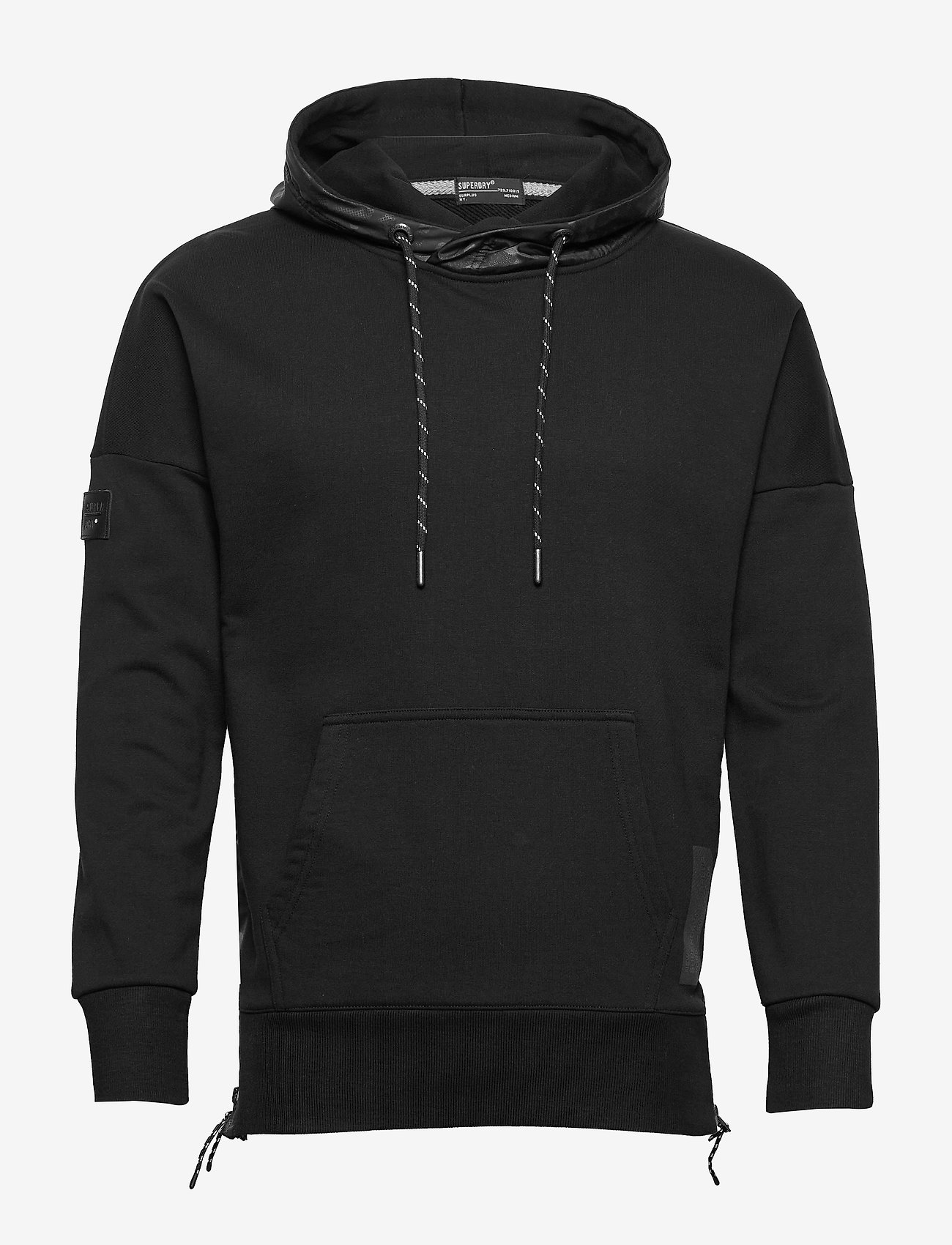 Superdry - SURPLUS GOODS PANEL HOOD UB - black - 0