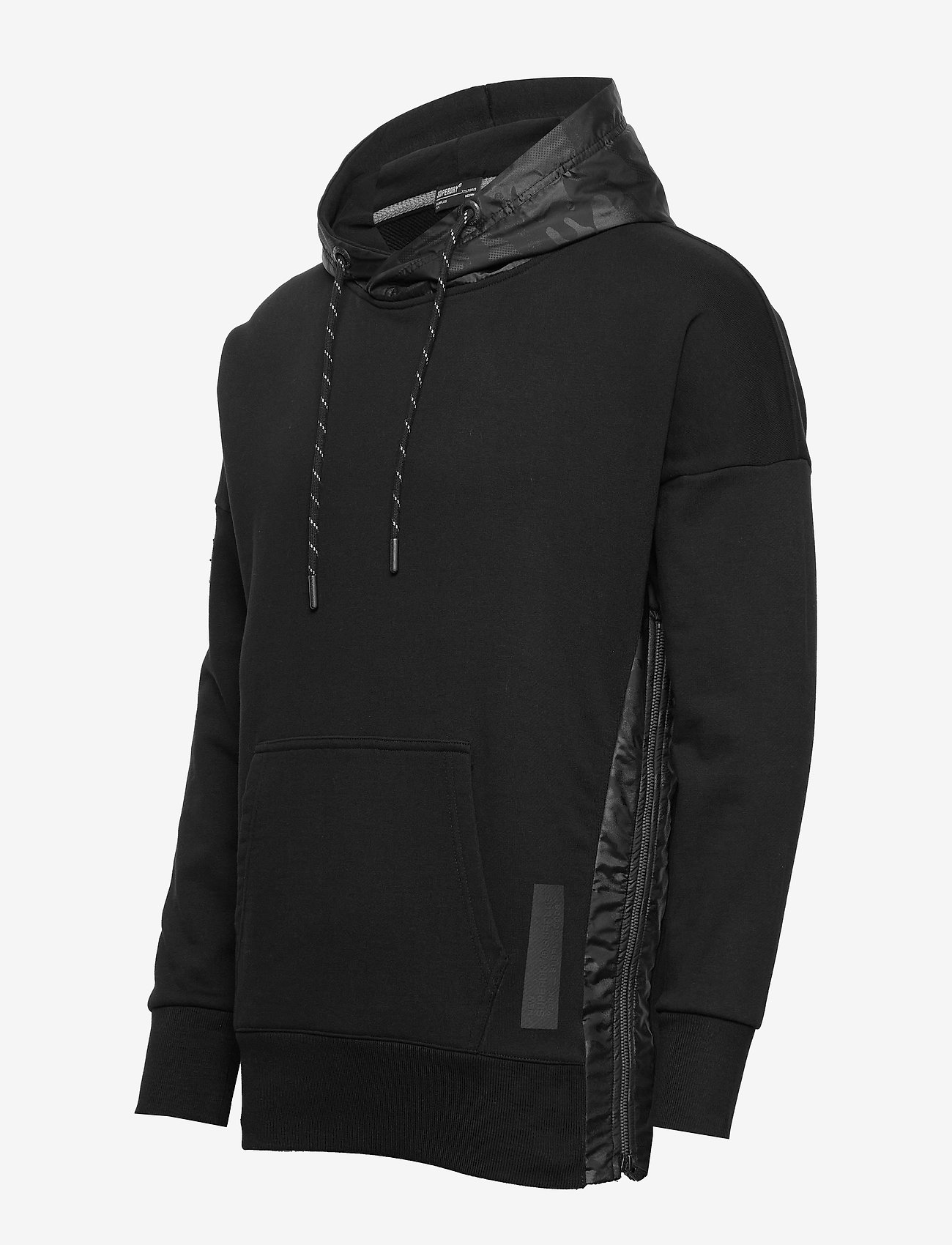 Superdry - SURPLUS GOODS PANEL HOOD UB - black - 3