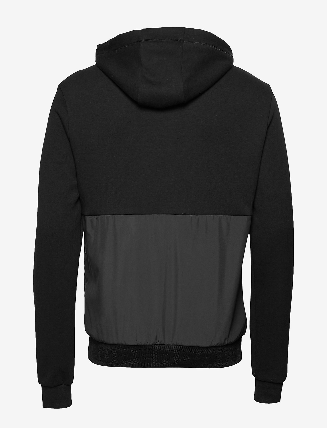 Superdry - URBAN TECH OVERHEAD HOOD - black - 1