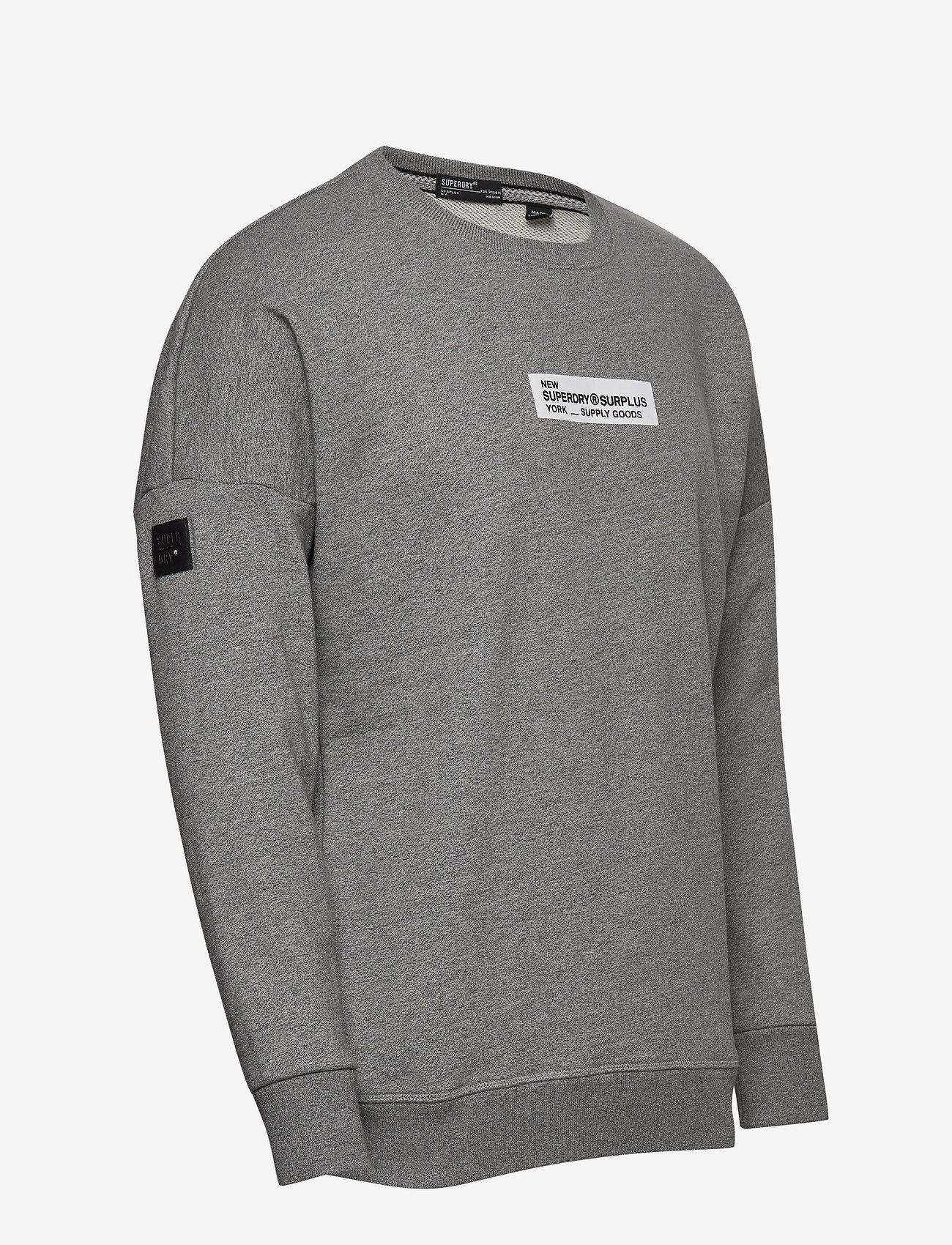 Superdry - SURPLUS GOODS CREW UB - speckle grit - 2