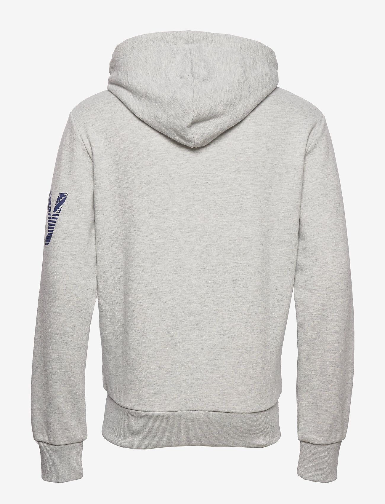 Superdry - CORE SPLIT LOGO ZIP HOOD UB - collective light marl - 1