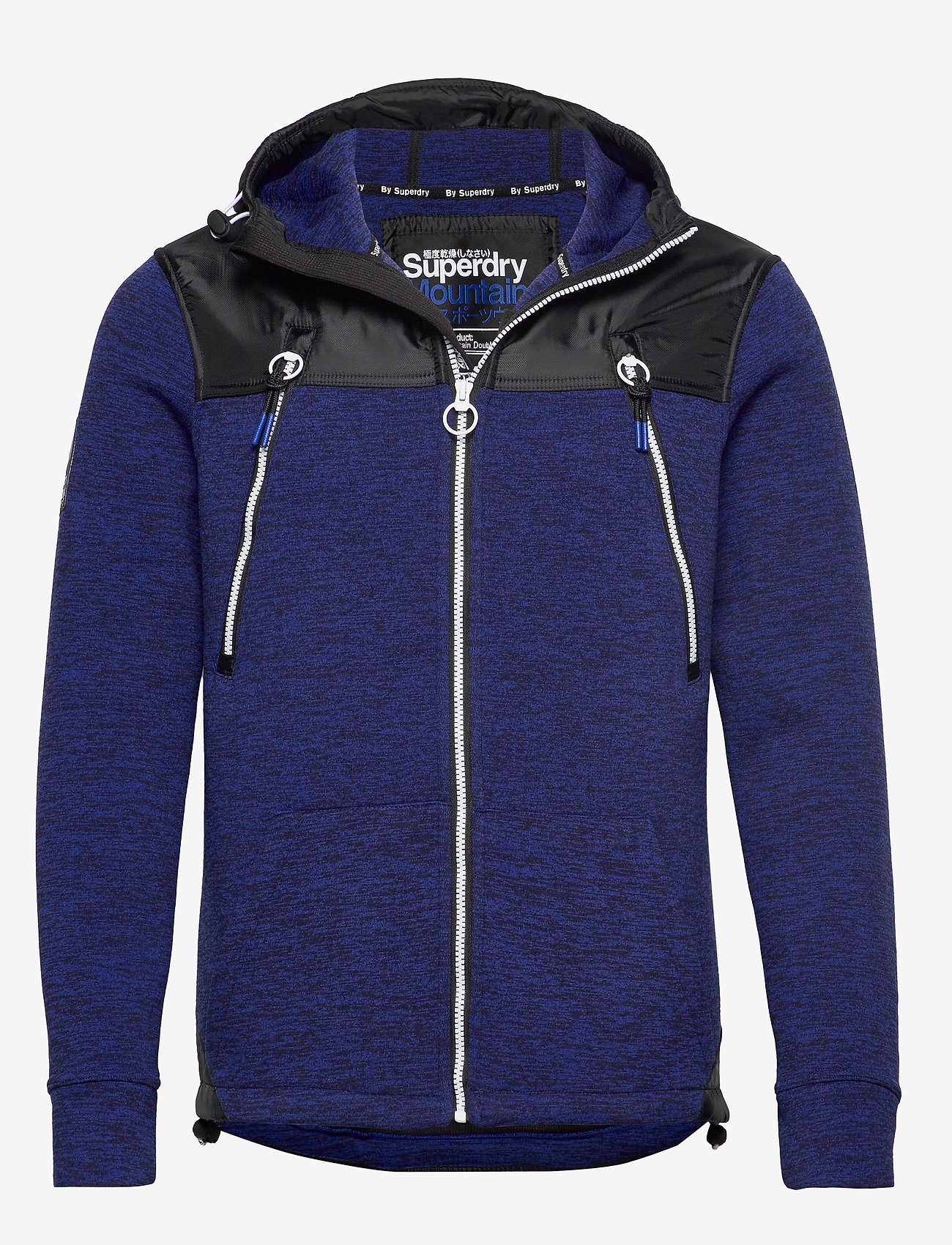 Superdry - STORM MOUNTAIN DOUBLE ZIPHOOD - cobalt/black - 0