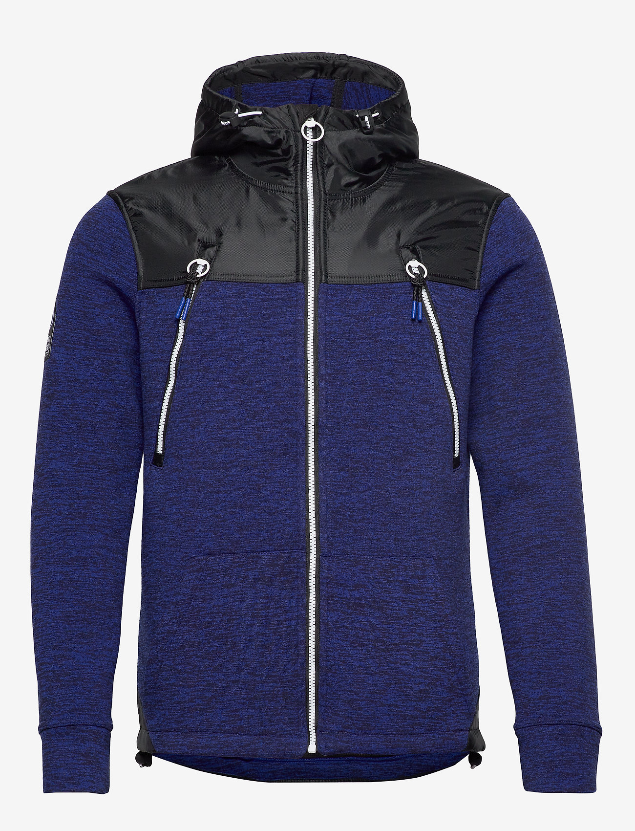 Superdry - STORM MOUNTAIN DOUBLE ZIPHOOD - cobalt/black - 1