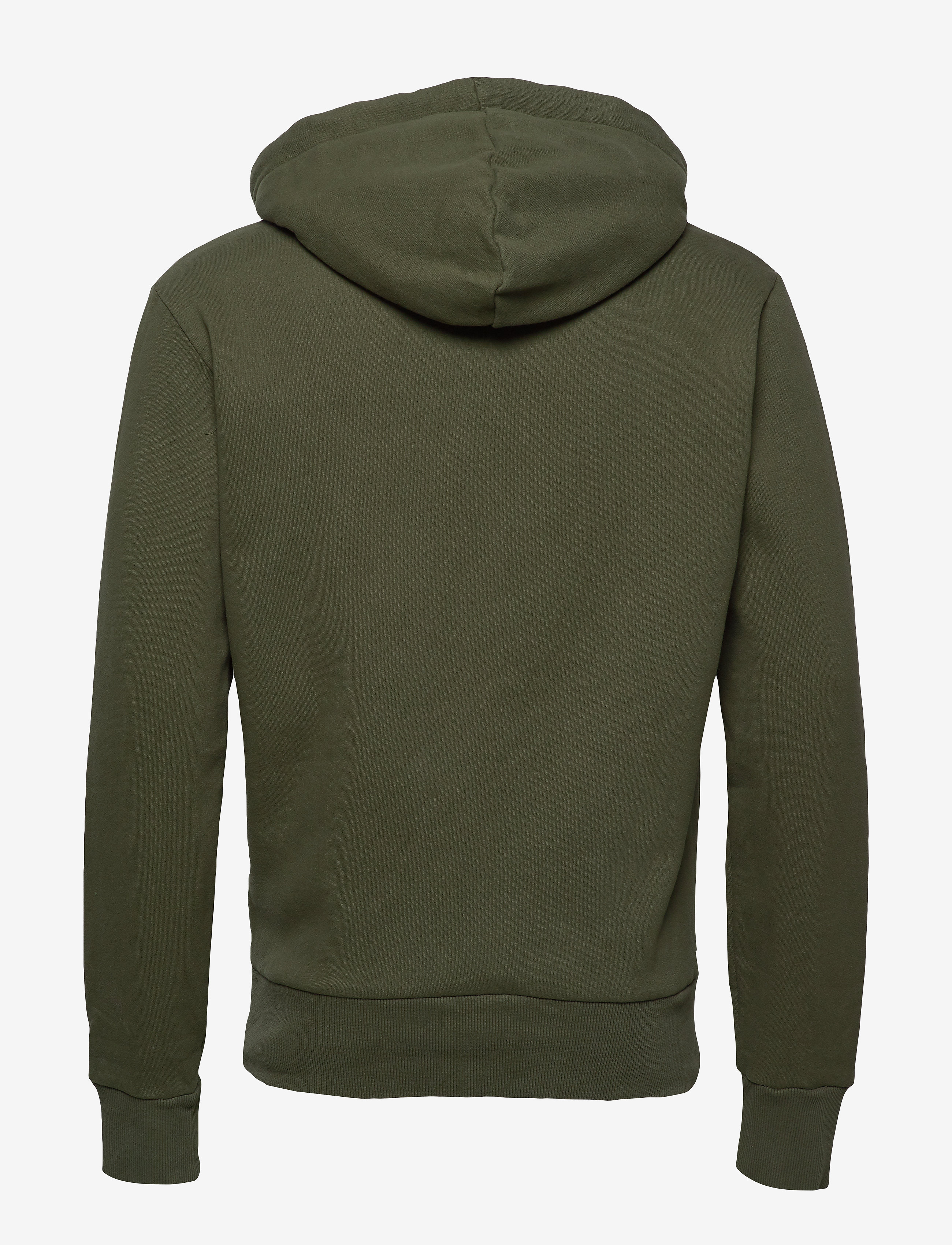 Superdry - VL SHIRT SHOP BONDED HOOD BR - chive - 1