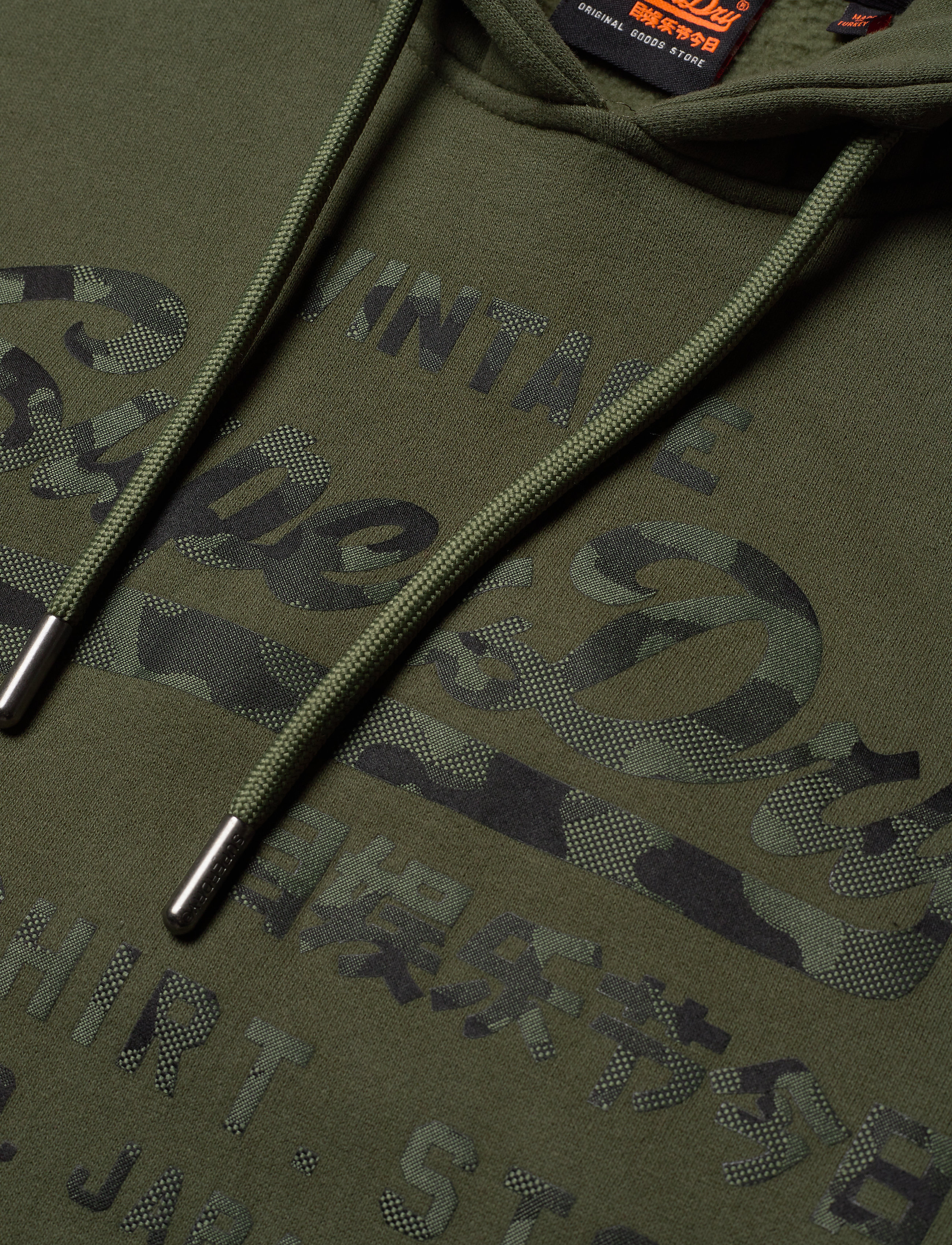 Superdry - VL SHIRT SHOP BONDED HOOD BR - chive - 2