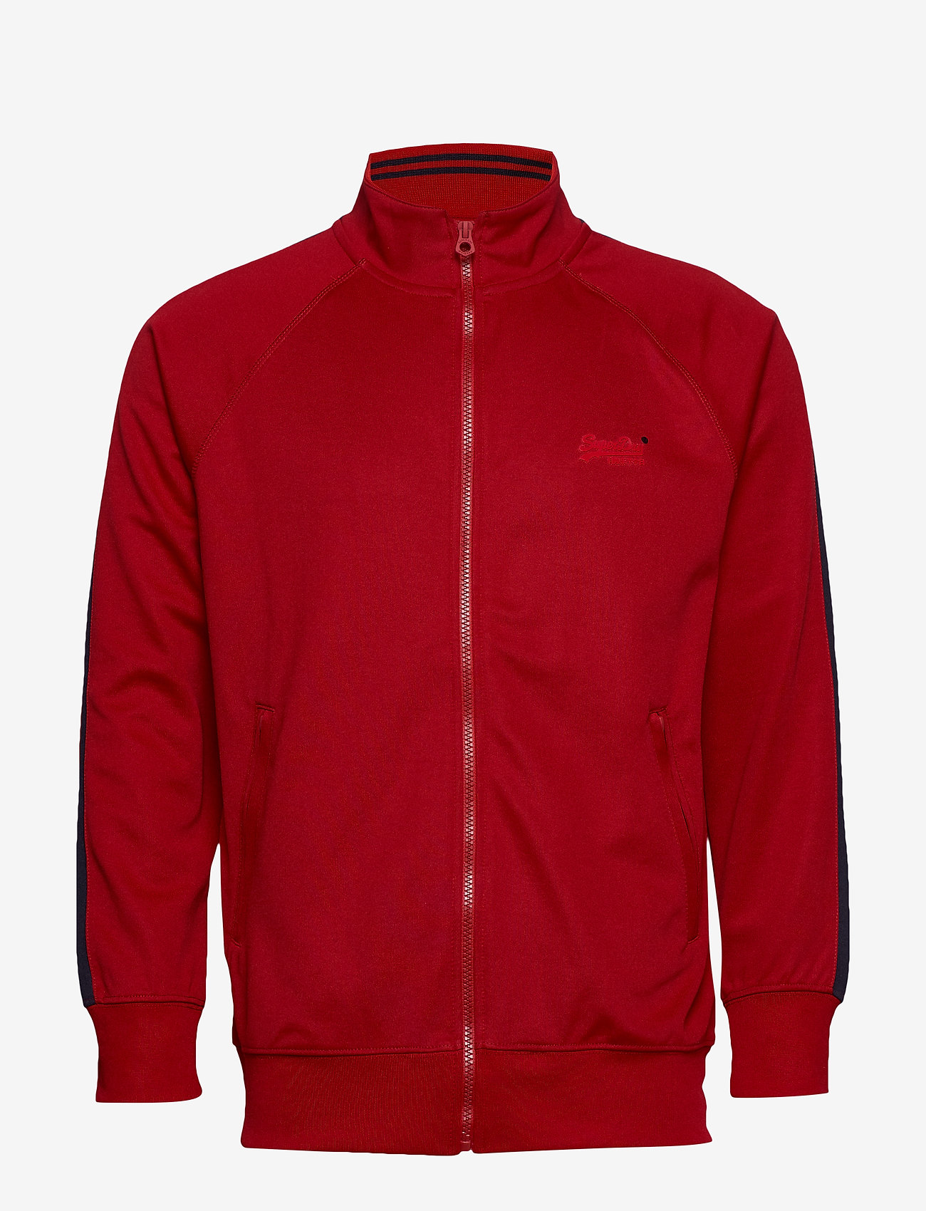 Superdry - LINEMAN SLIM FIT TRACK TOP - track red - 0