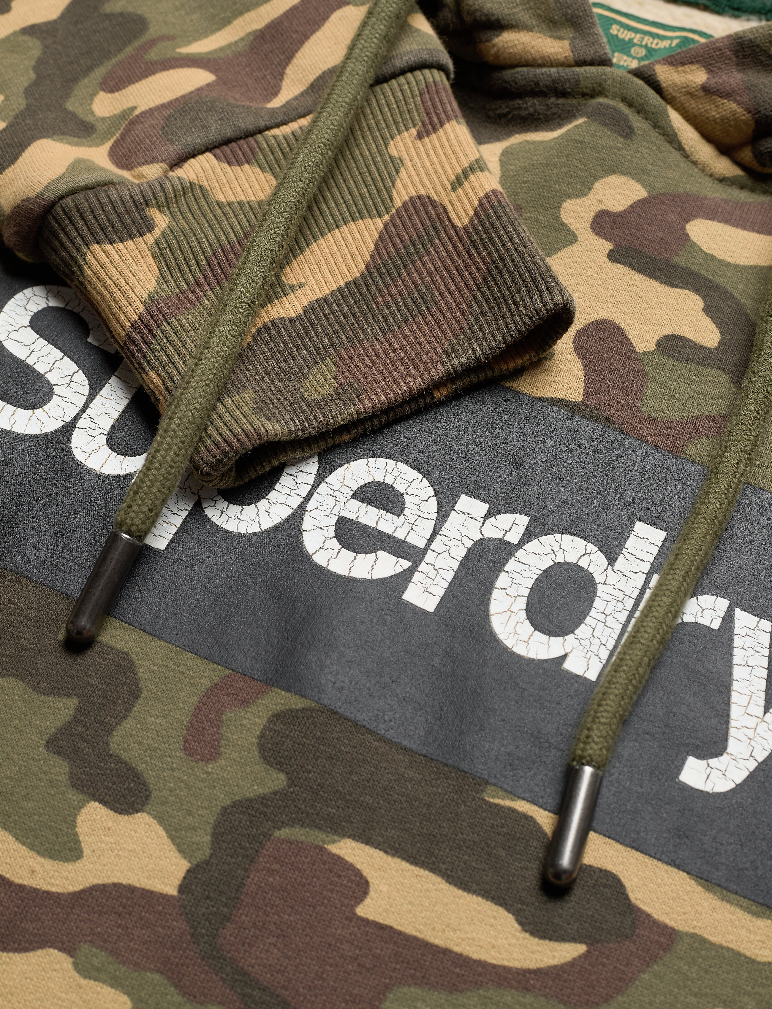 Superdry - CL CAMO HOOD - army camo - 2