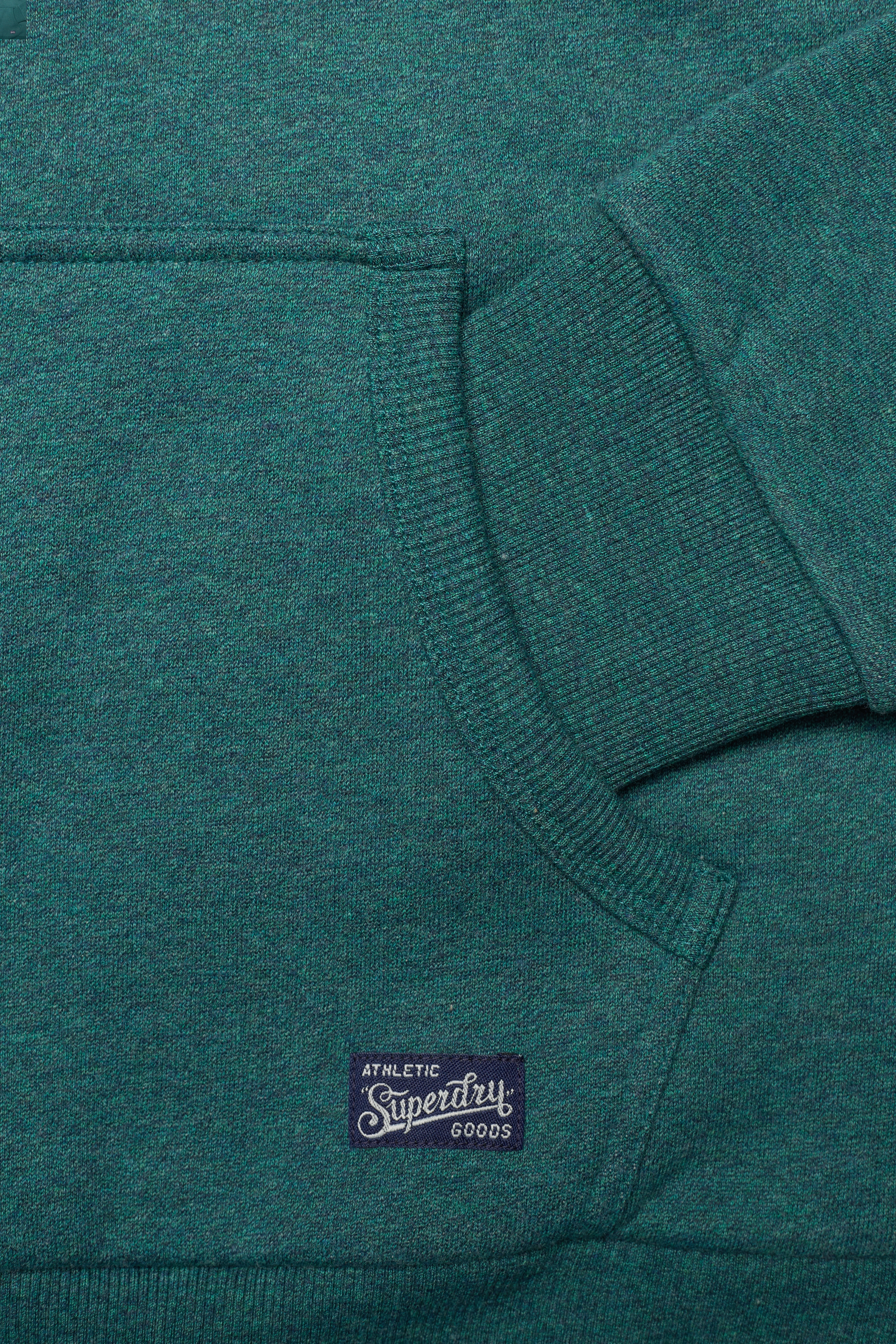 Superdry - VINTAGE VL INTEREST HOOD - teal gravel marl - 3