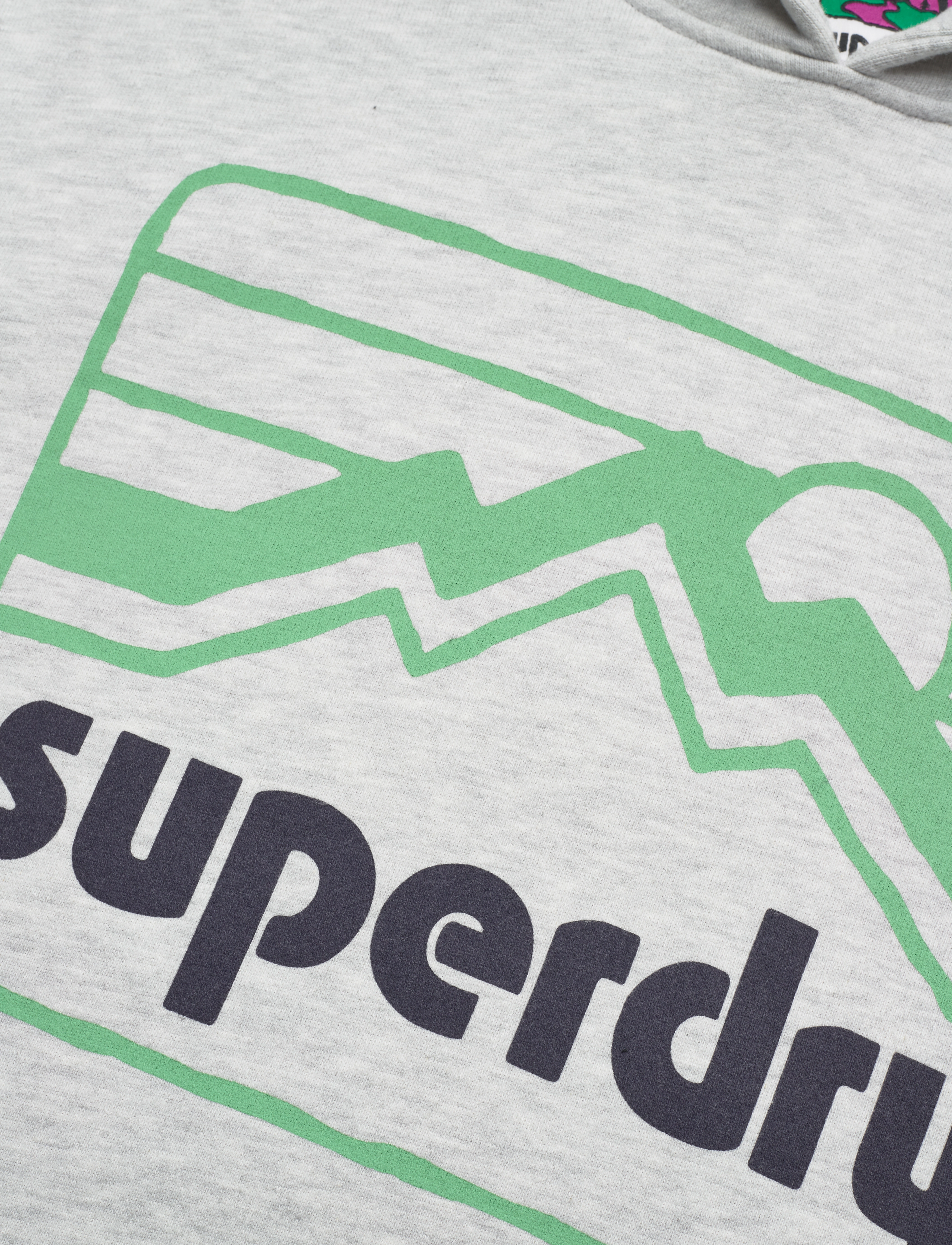 Superdry - VINTAGE 90S TERRAIN HOOD - glacier grey marl - 2