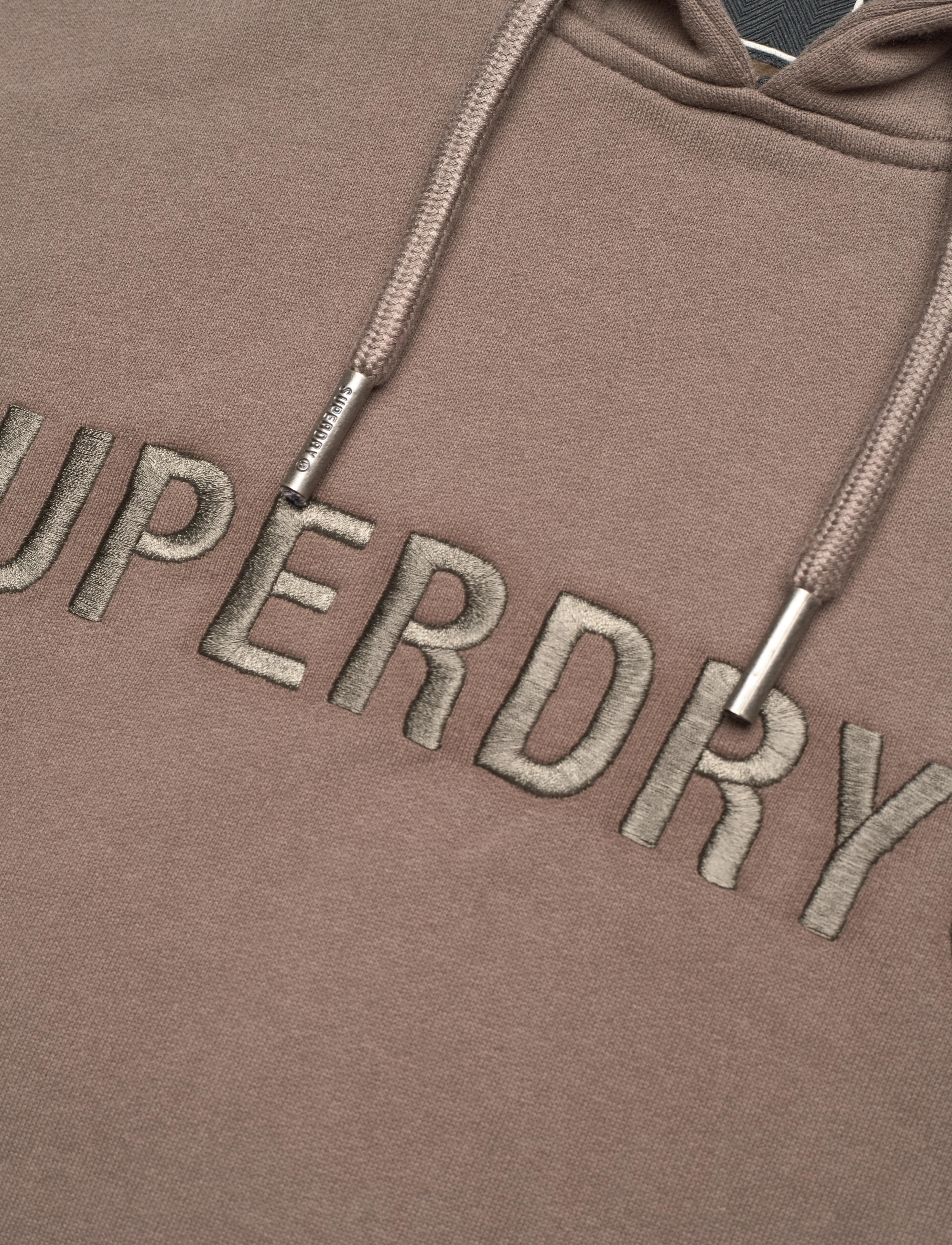 Superdry - VINTAGE CORP LOGO WORK  HOOD - dark khaki - 5