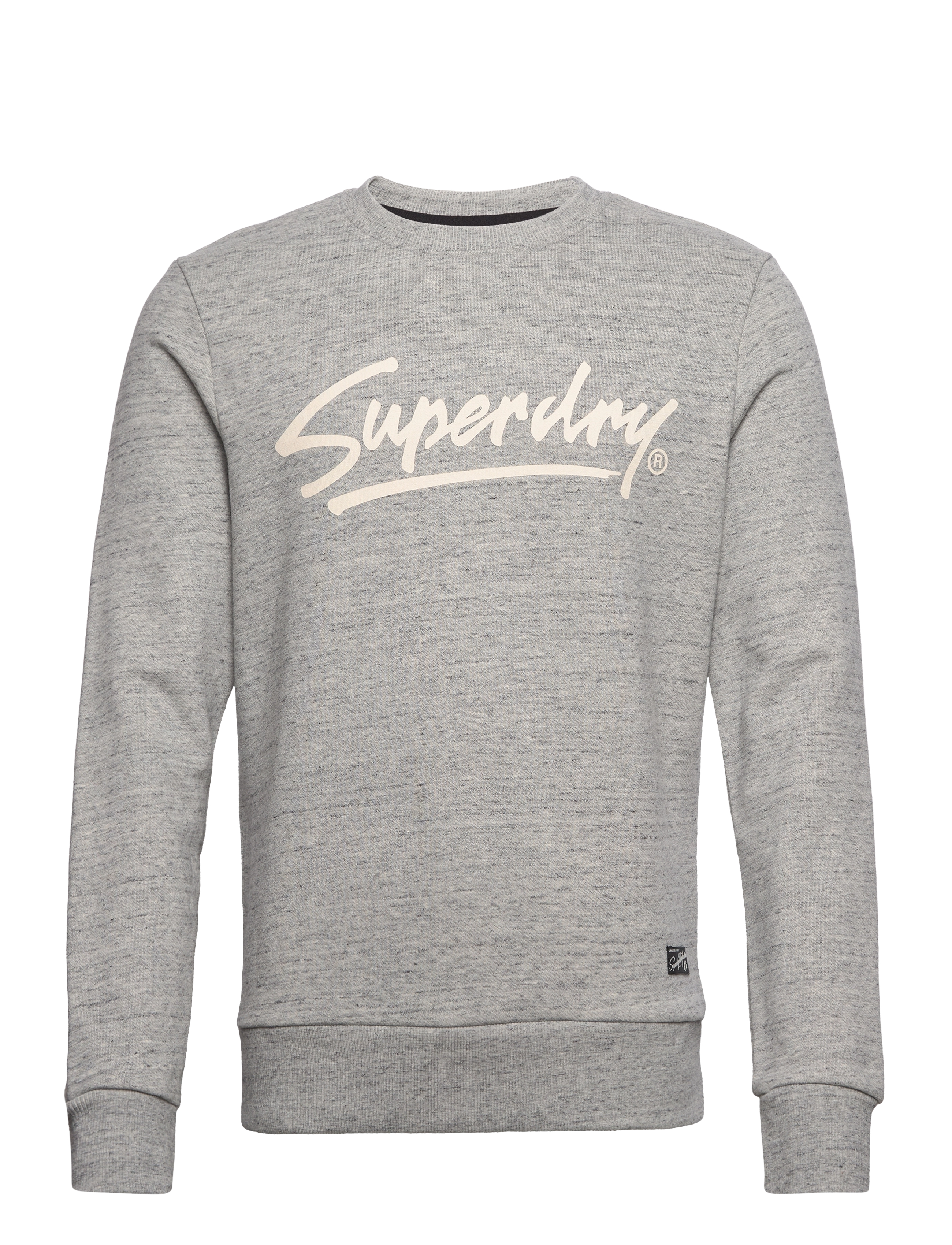 VINTAGE DOWNTOWN SCRIPT CREW - ATHLETIC GREY MARL