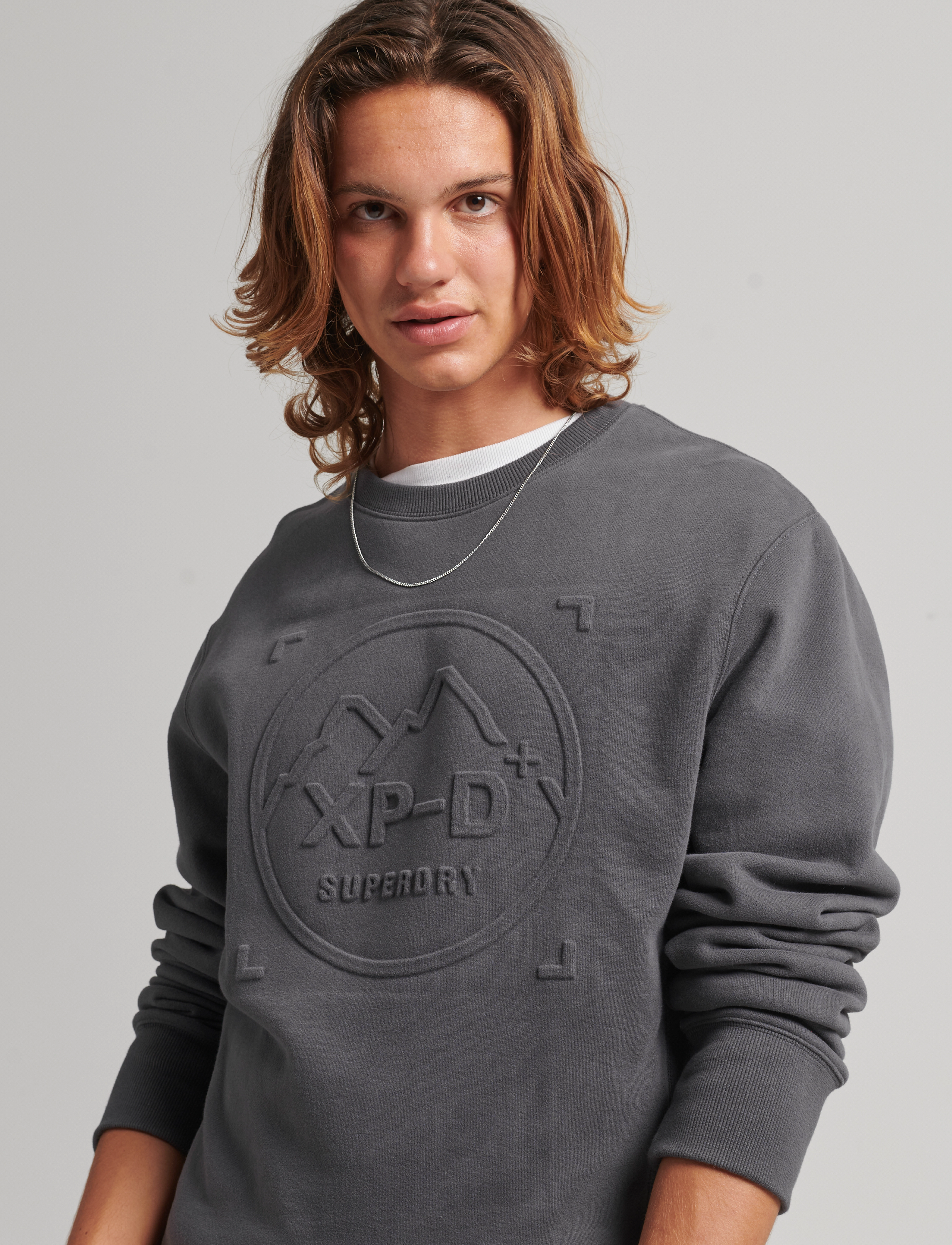 Superdry - CODE XPD LOOSE CREW - slate - 2