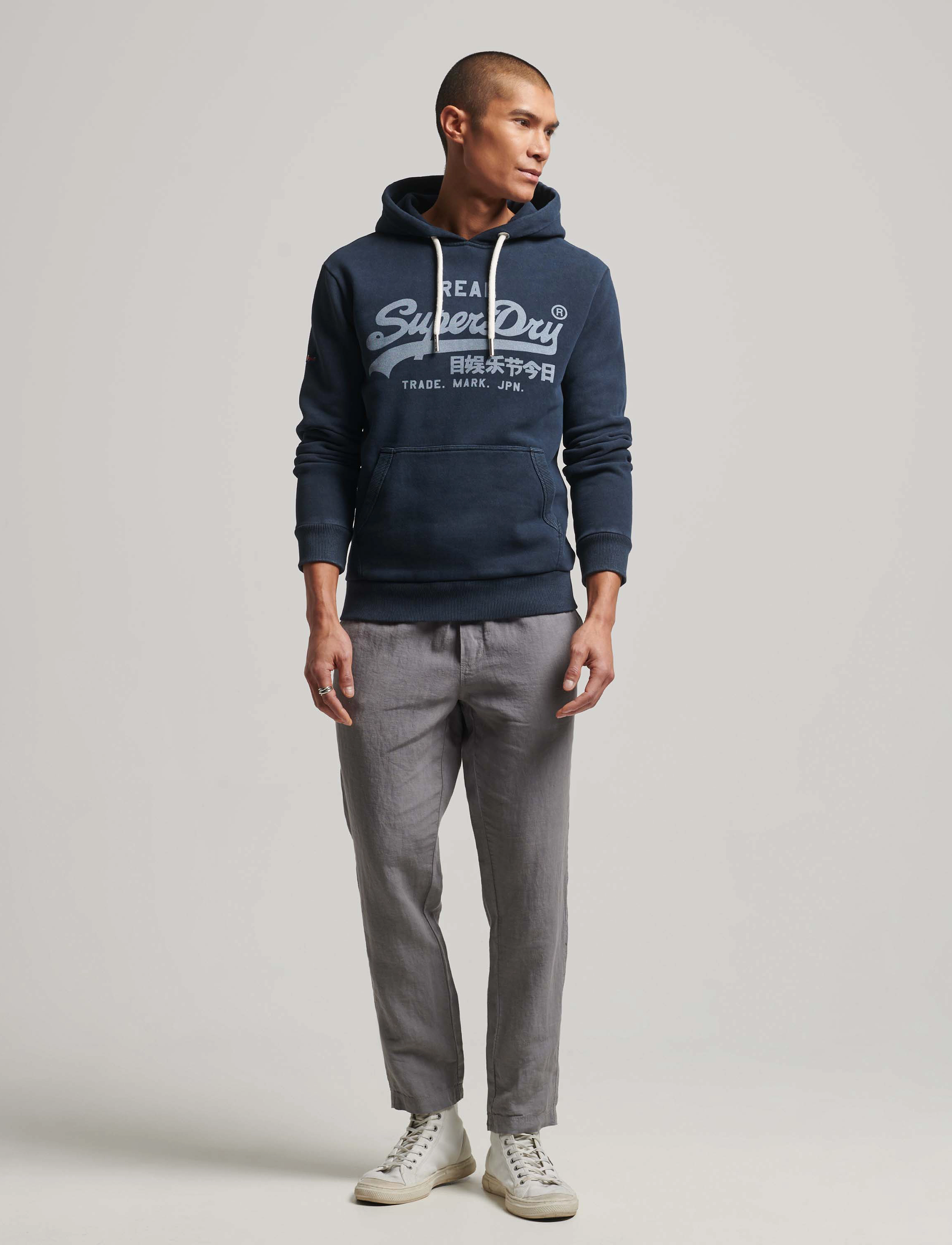Superdry - VINTAGE VL HOOD - eclipse navy - 3