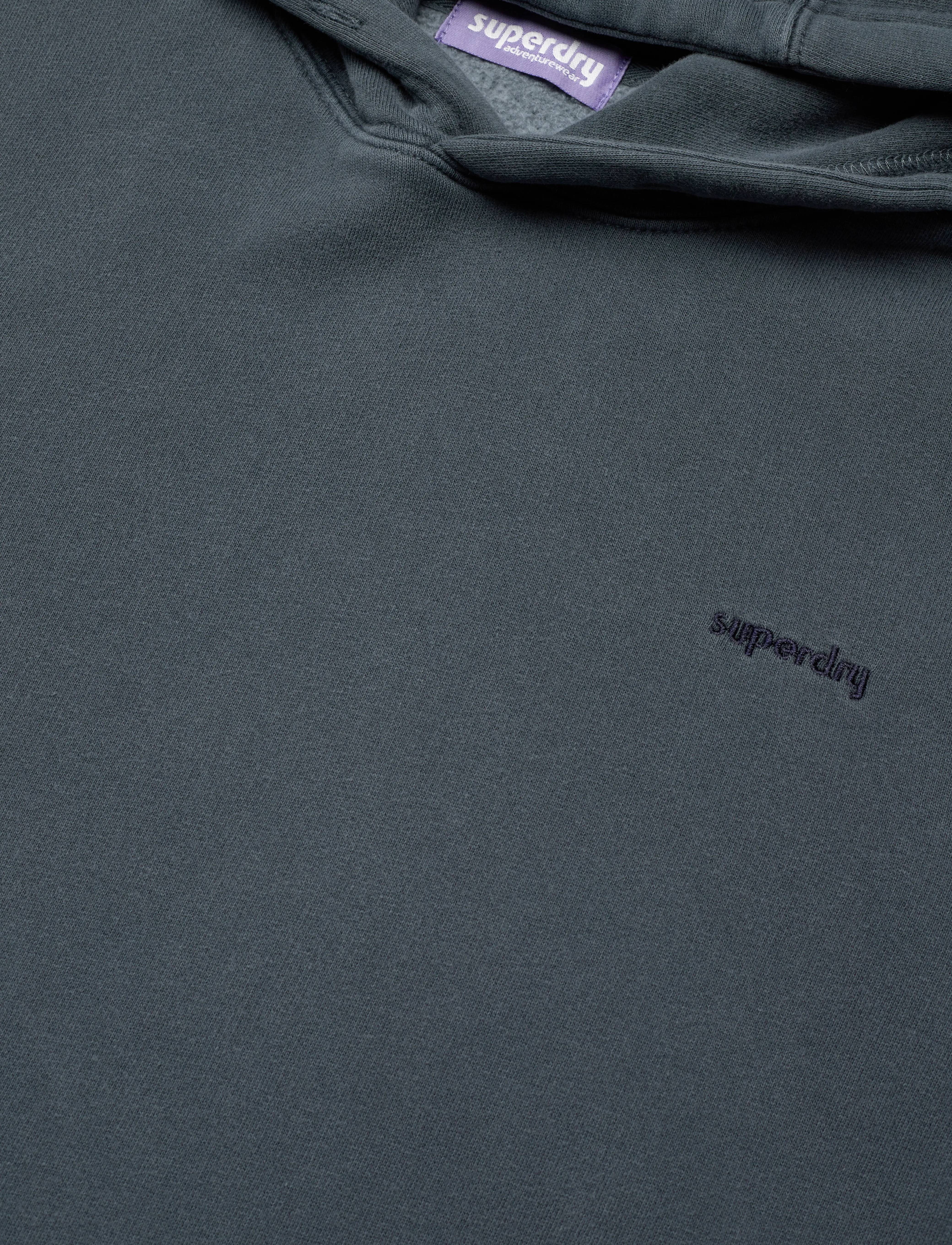 Superdry - VINTAGE WASHED HOODIE - eclipse navy - 2