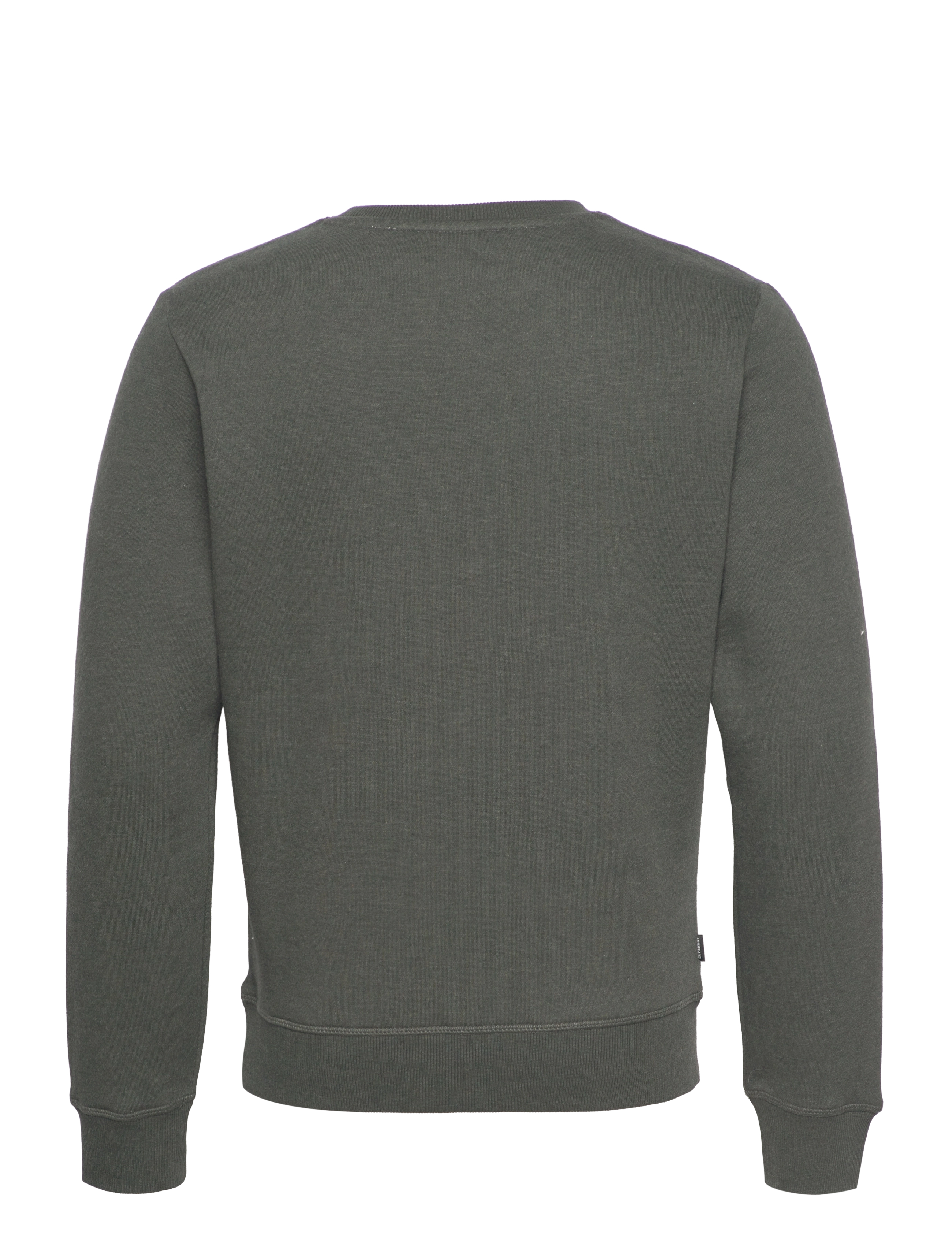Superdry - VINTAGE LOGO EMB CREW - dark olive marl - 1
