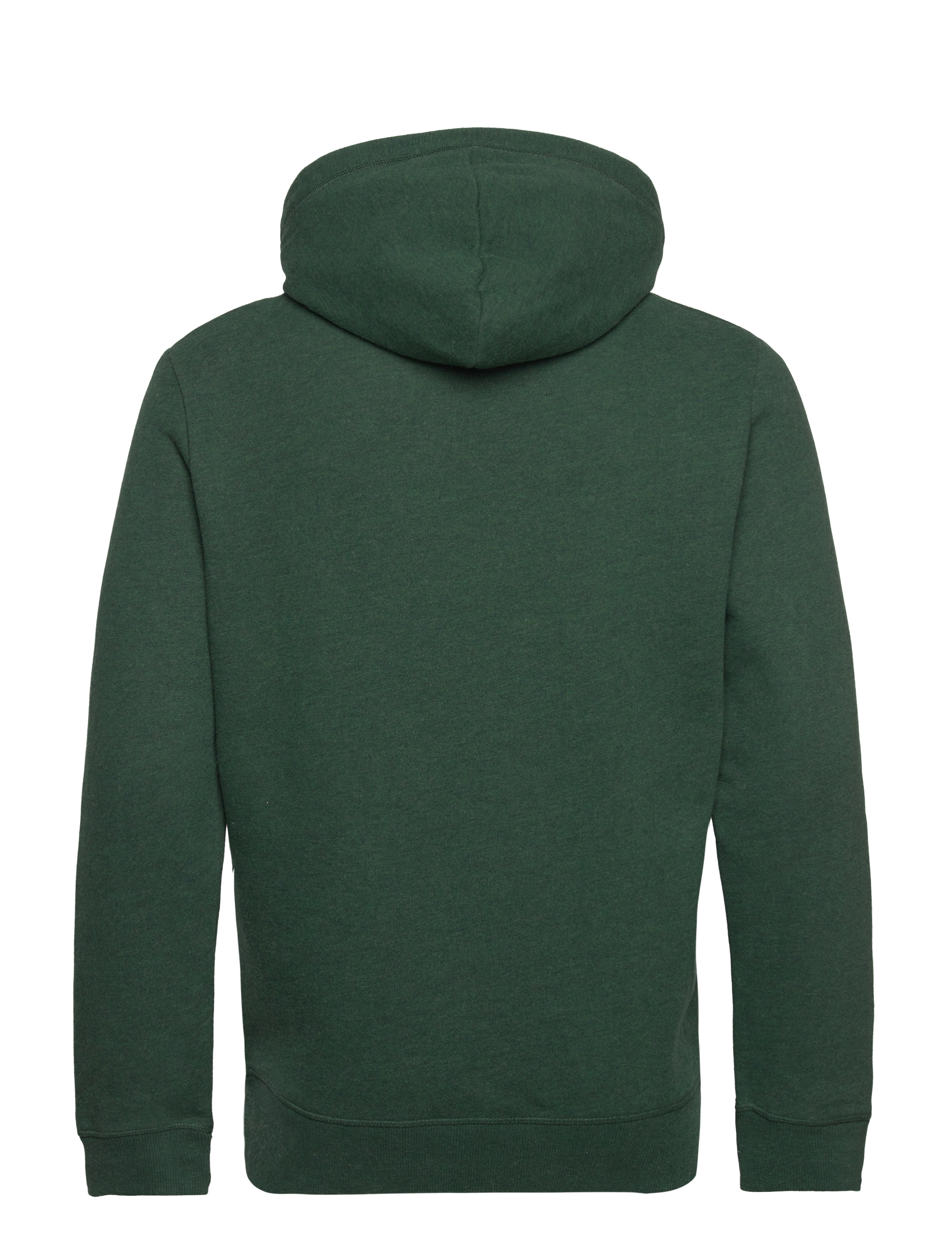 Superdry - VINTAGE LOGO EMB HOOD - campus green marl - 1