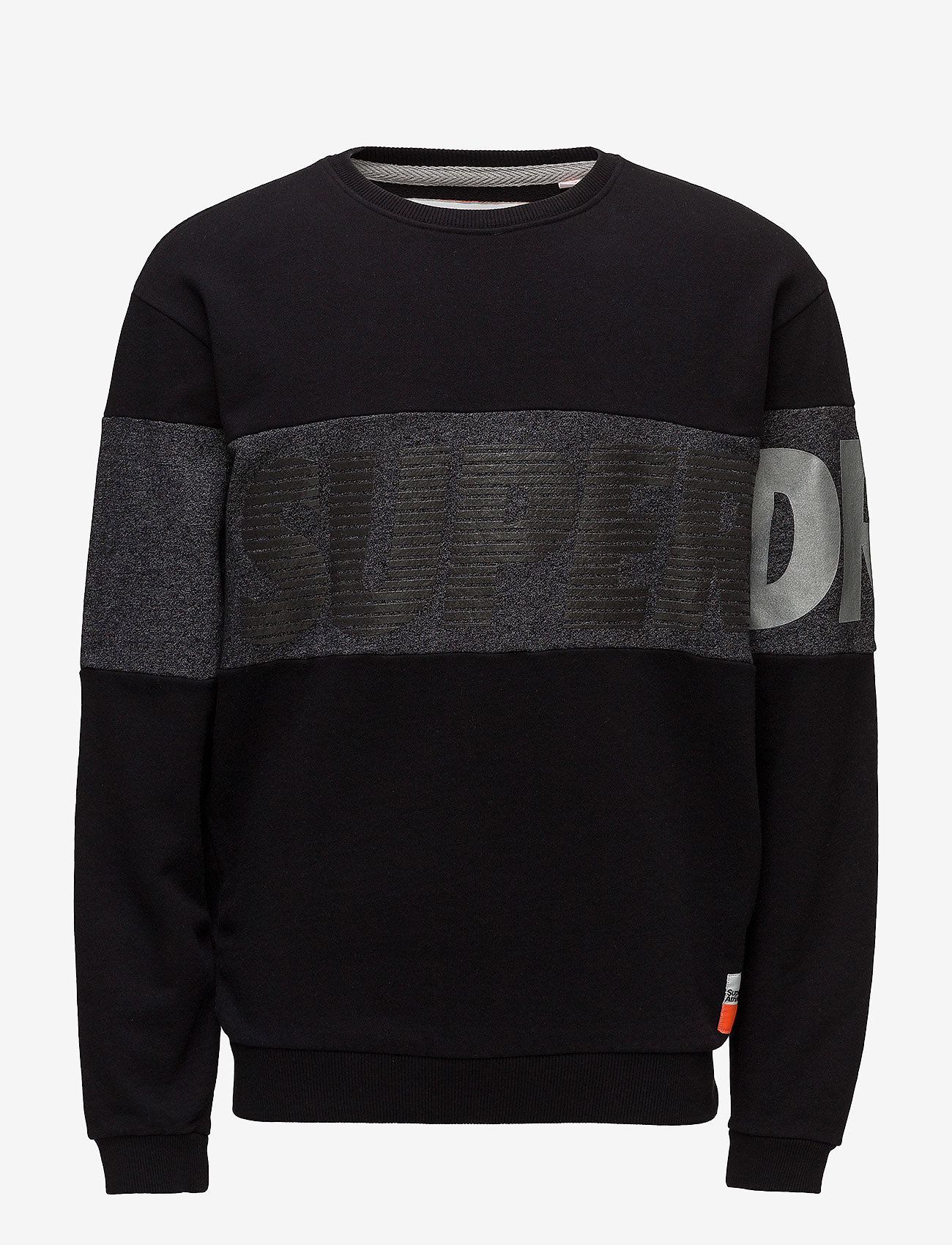Superdry - JAPAN CITY BREAKERS CREW - black/black grit - 0
