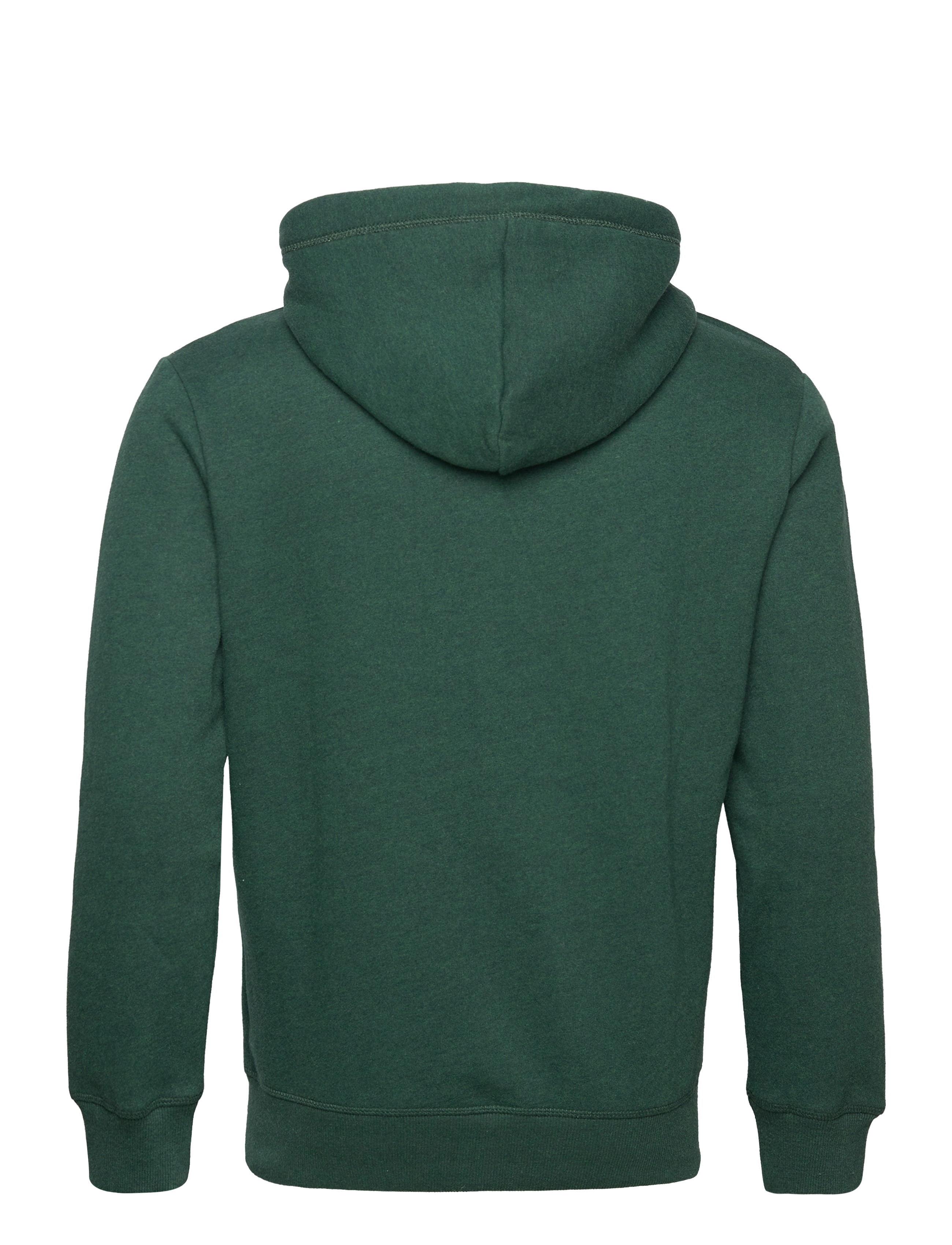 Superdry - VINTAGE LOGO EMB ZIPHOOD - campus green marl - 1