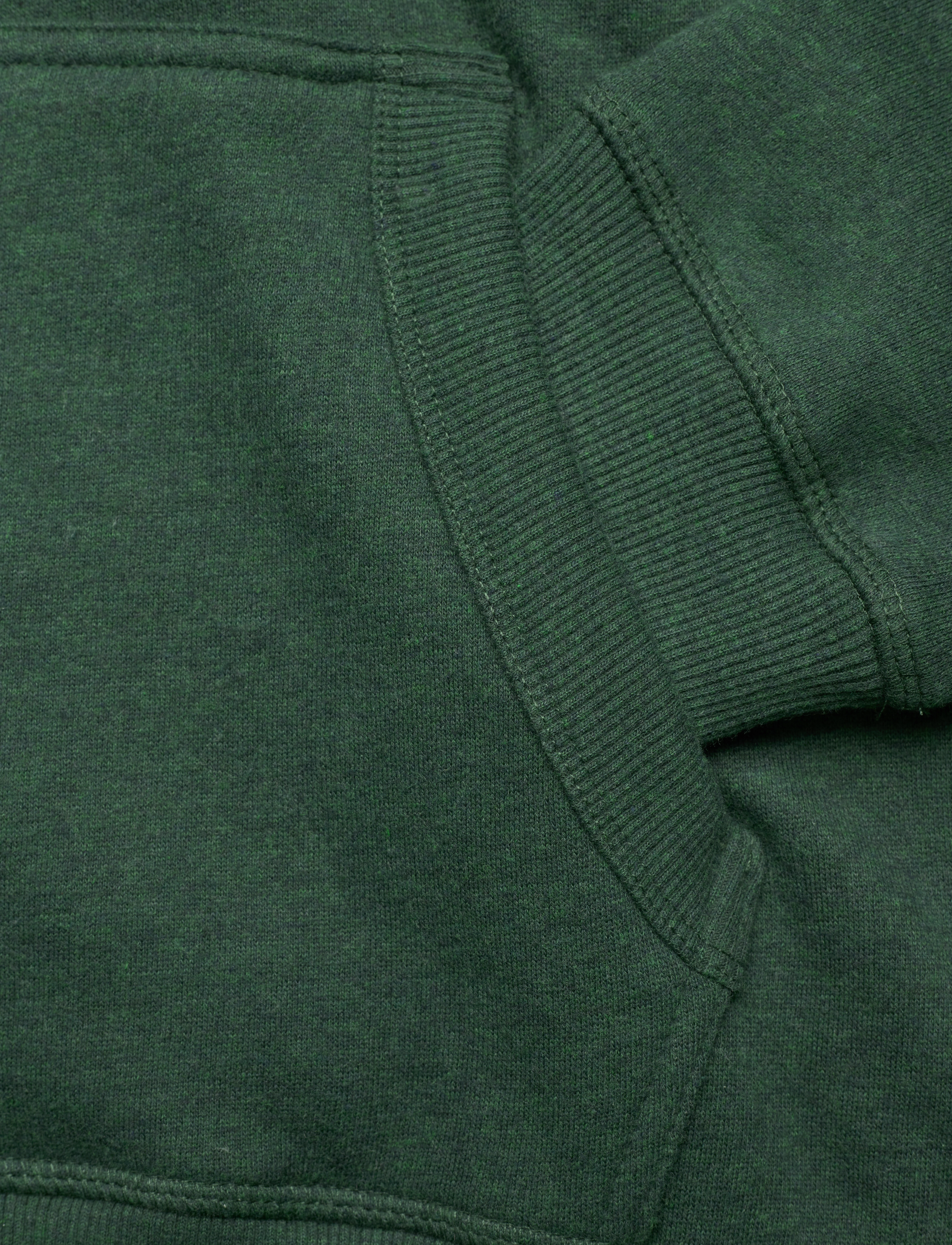 Superdry - VINTAGE LOGO EMB ZIPHOOD - campus green marl - 4