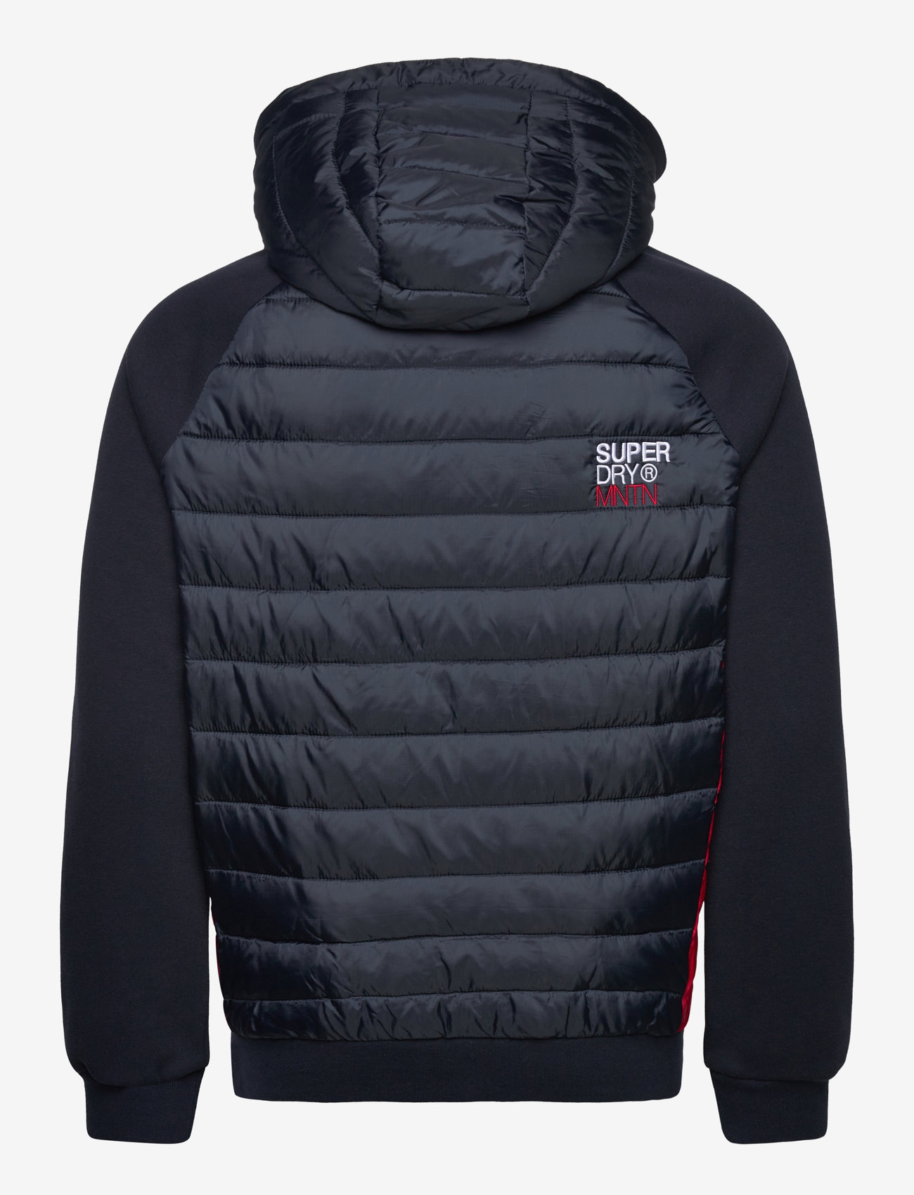 Superdry - HOODED STORM HYBRID PADDED JKT - eclipse navy/red - 1