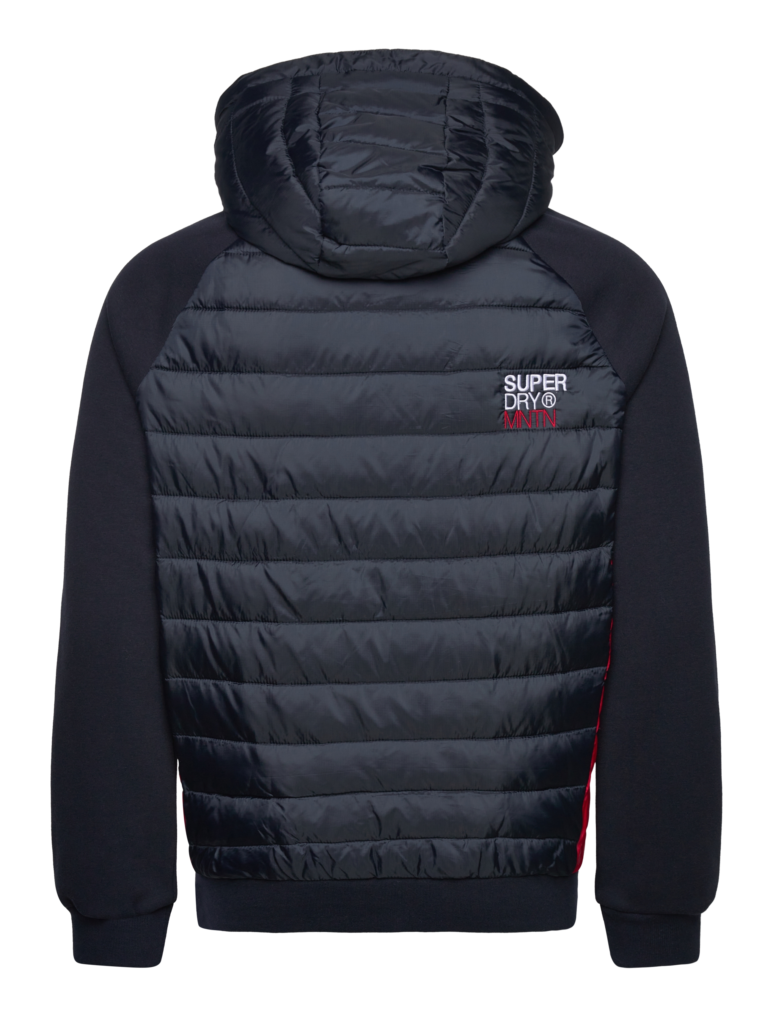Superdry - HOODED STORM HYBRID PADDED JKT - eclipse navy/red - 1