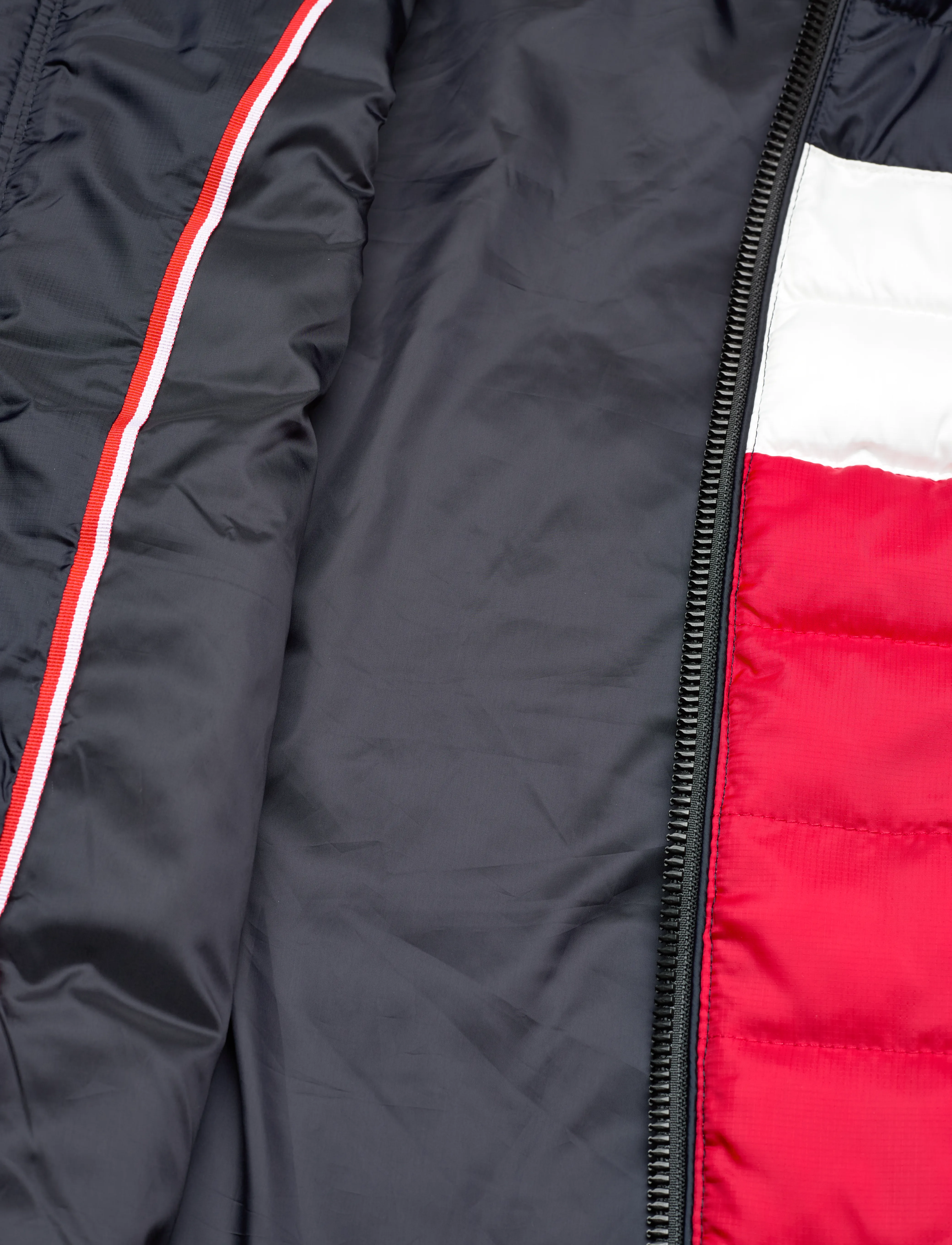 Superdry - HOODED STORM HYBRID PADDED JKT - eclipse navy/red - 4