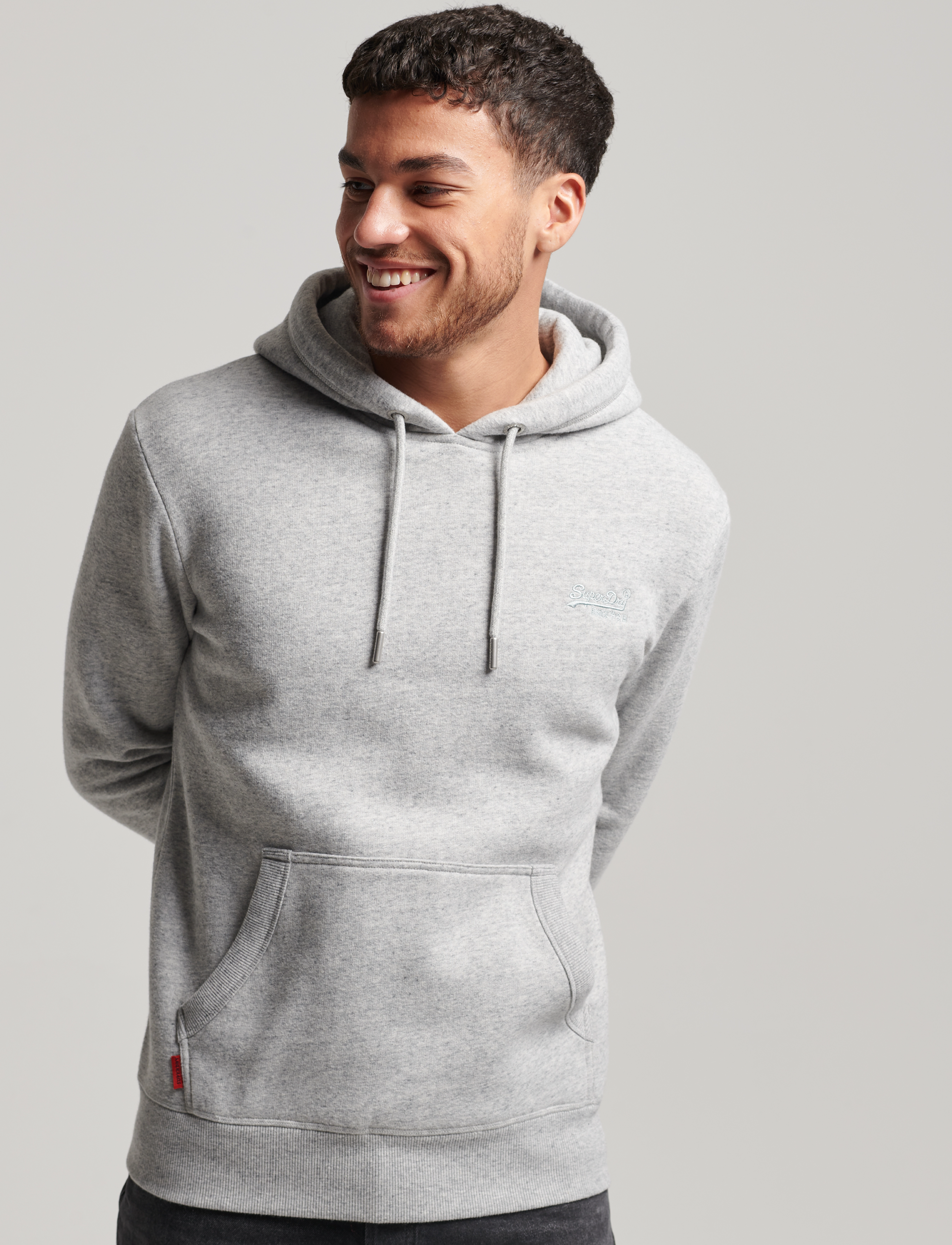 Superdry - ESSENTIAL LOGO HOODIE - athletic grey marl - 2