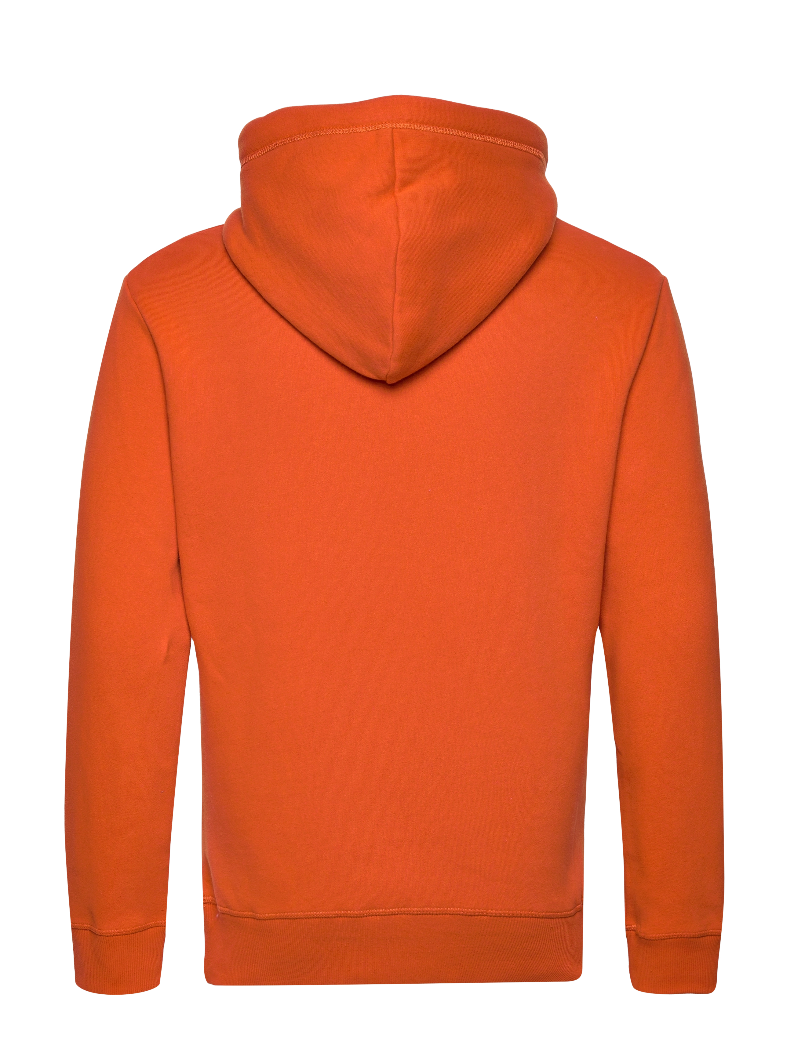 Superdry - ESSENTIAL LOGO HOODIE - denim co rust orange - 1
