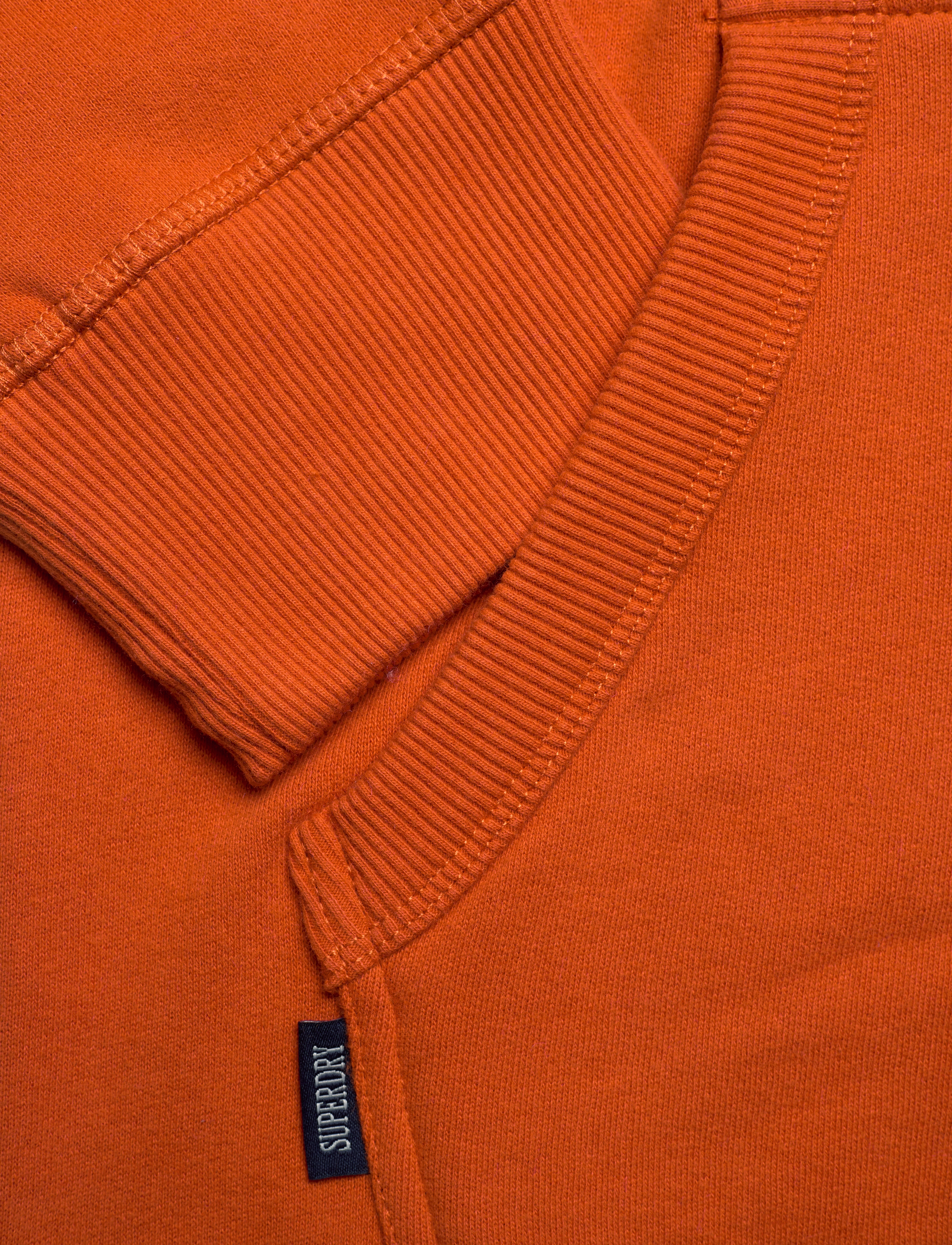 Superdry - ESSENTIAL LOGO HOODIE - denim co rust orange - 5