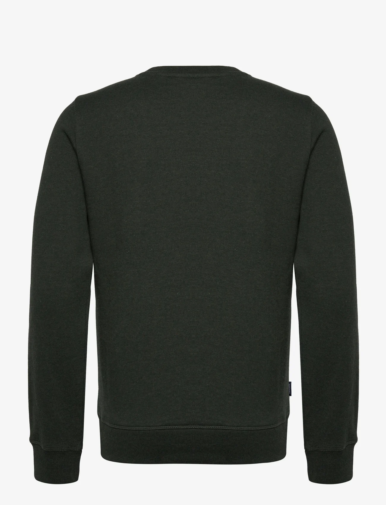 Superdry - ESSENTIAL LOGO CREW SWEATSHIRT - sportiska stila džemperi - dark olive marl - 1