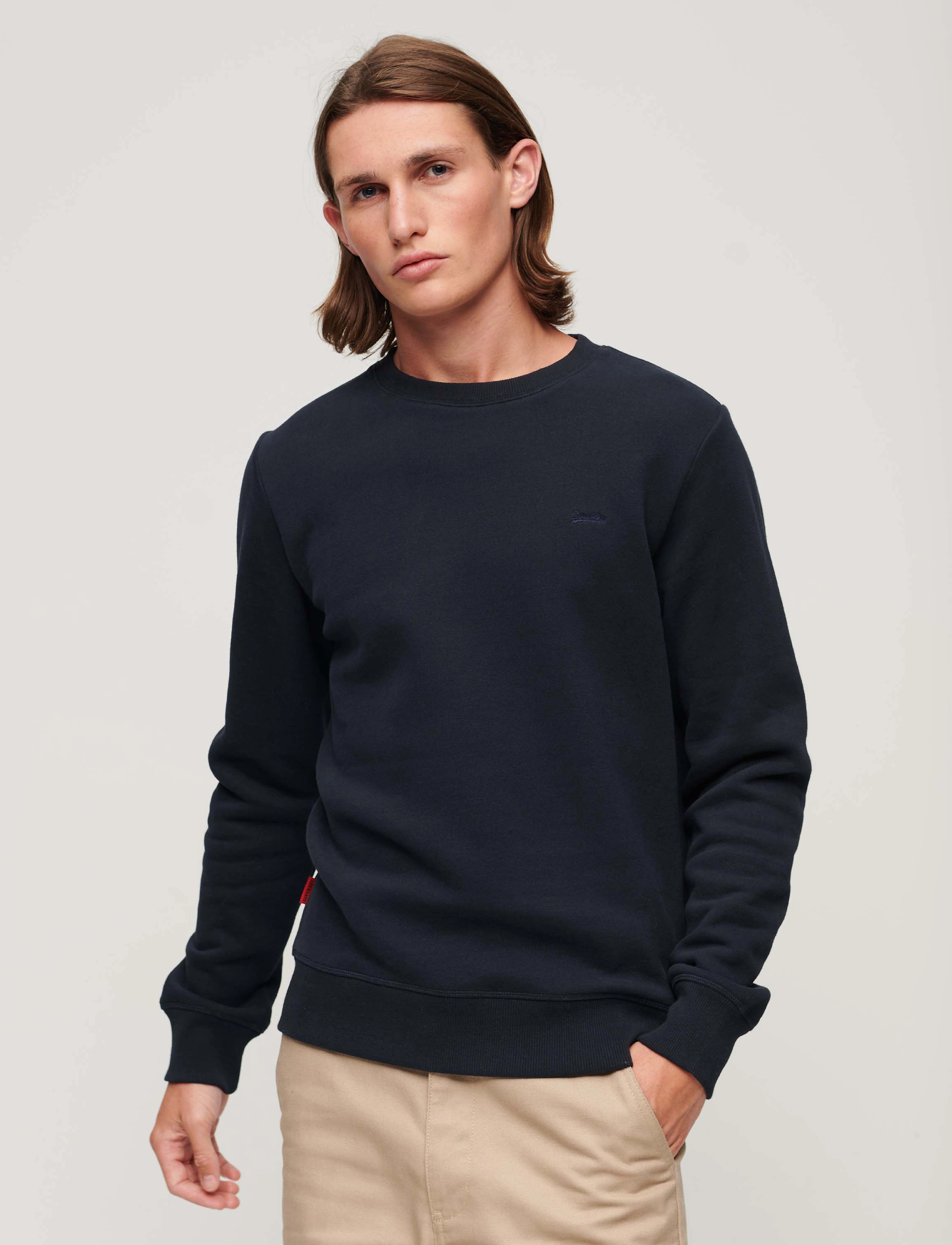 Superdry - ESSENTIAL LOGO CREW SWEATSHIRT - eclipse navy - 2