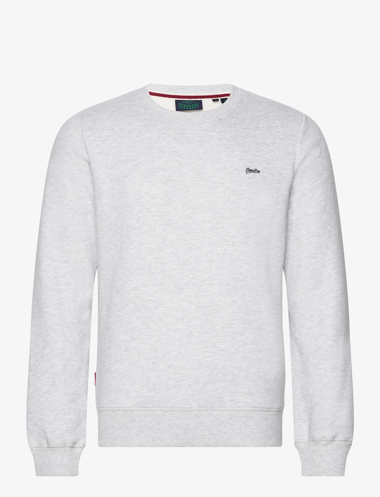 Superdry - ESSENTIAL LOGO CREW SWEATSHIRT - sweatshirts - glacier grey marl - 0