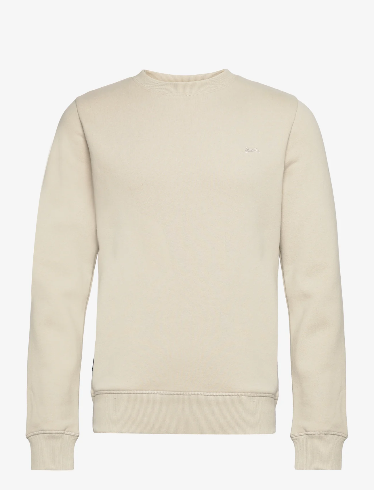 Superdry - ESSENTIAL LOGO CREW SWEATSHIRT - sweatshirts - light stone beige - 0