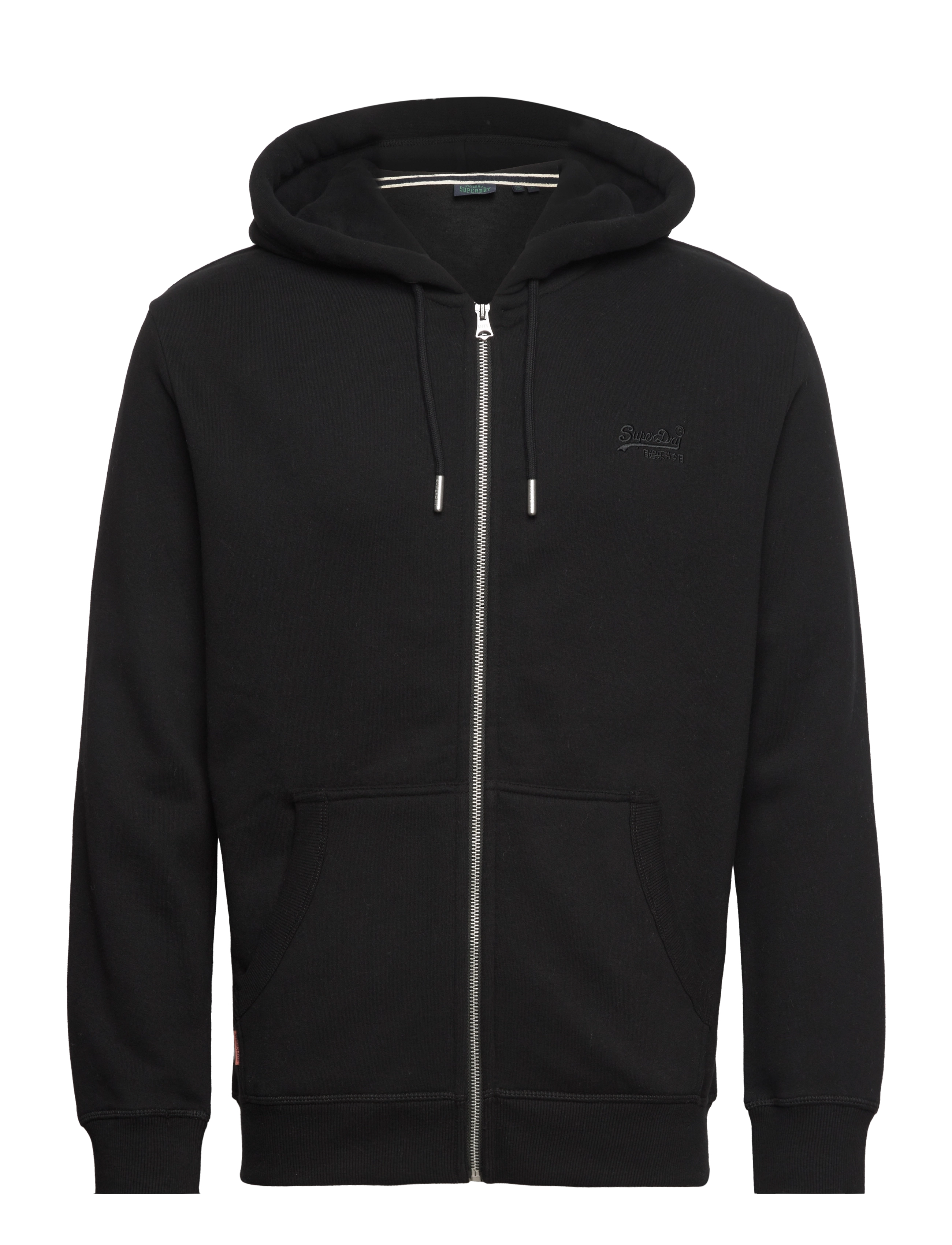 Superdry - ESSENTIAL LOGO ZIP HOODIE - black - 1