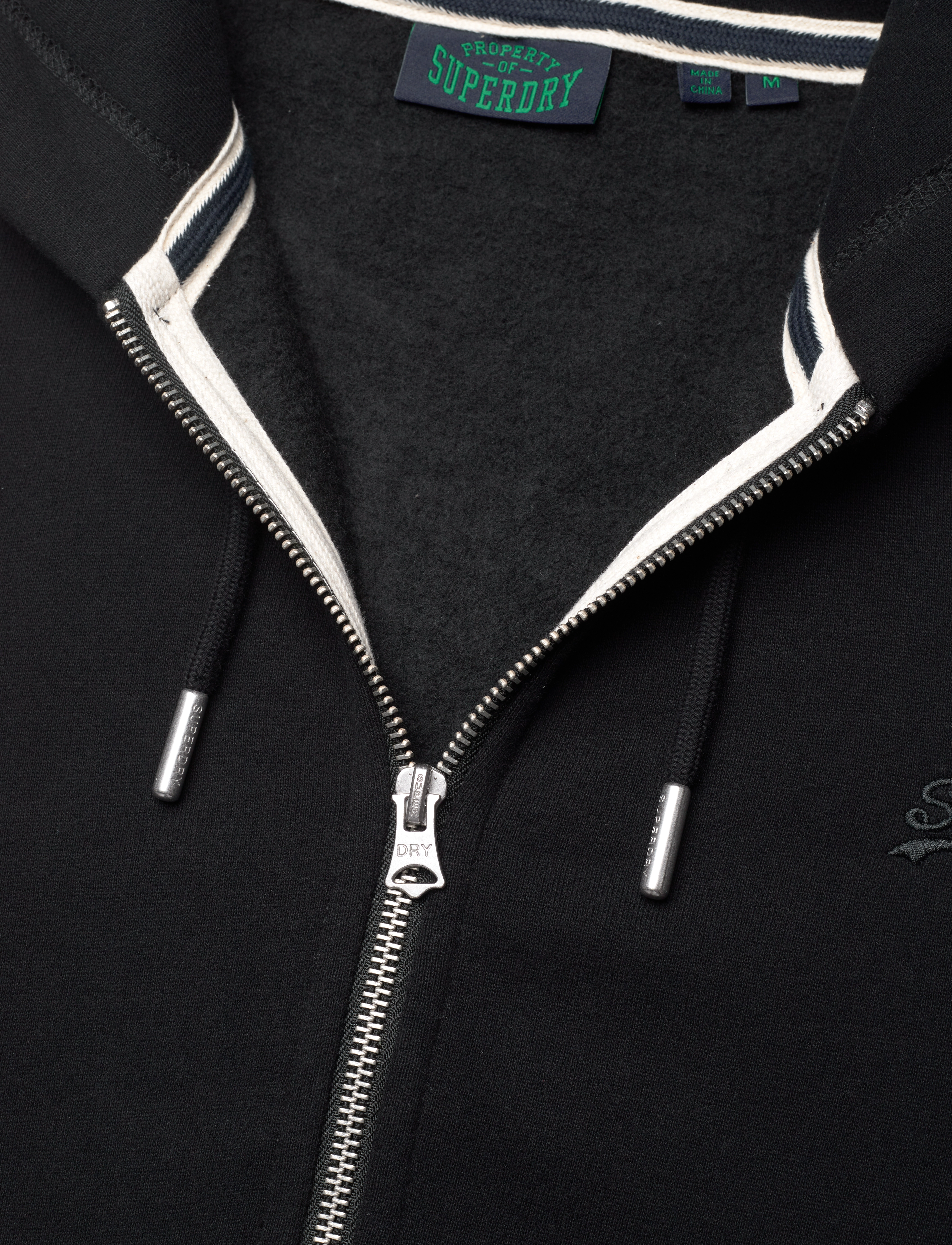Superdry - ESSENTIAL LOGO ZIP HOODIE - black - 5