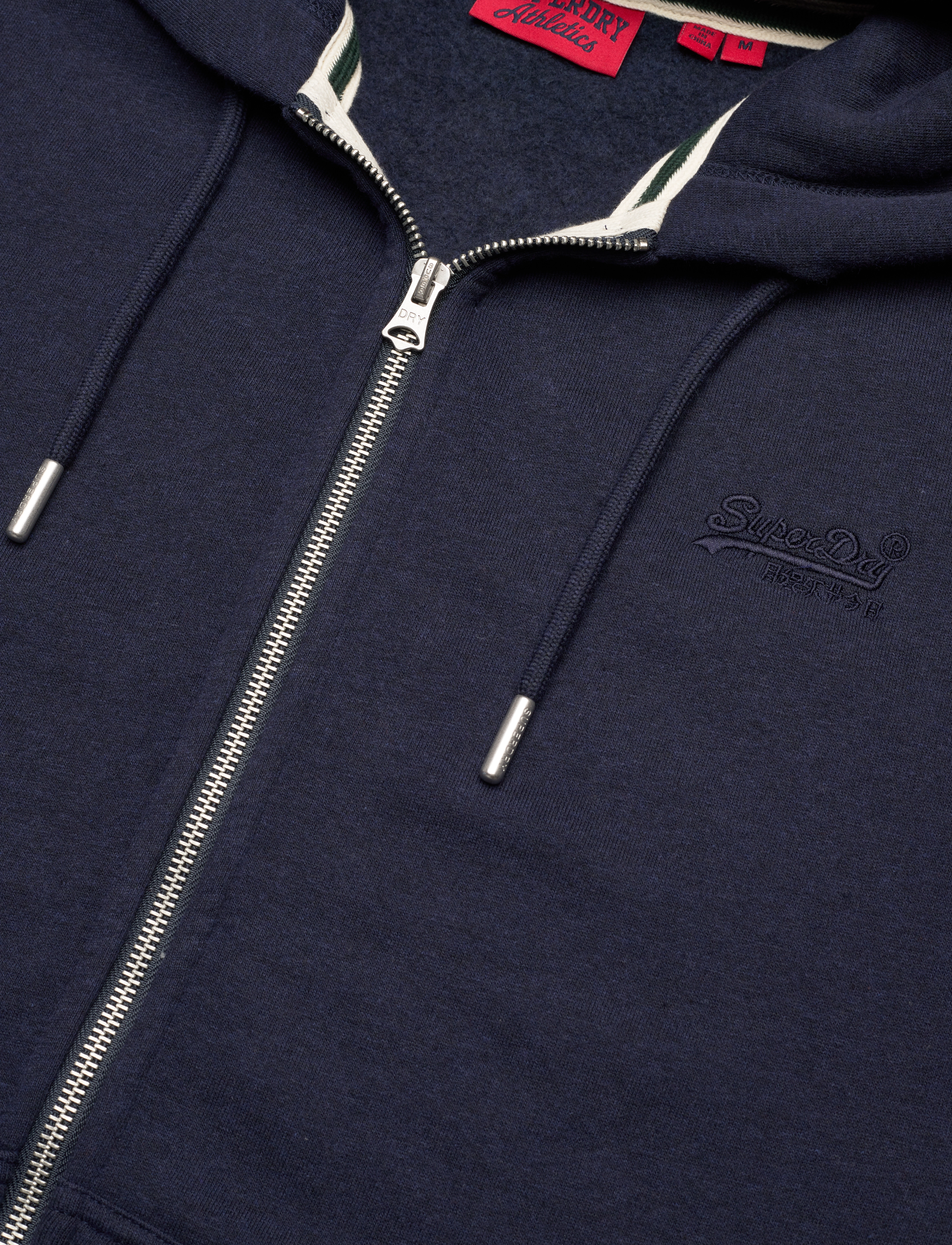 Superdry - ESSENTIAL LOGO ZIP HOODIE - rich navy marl - 5