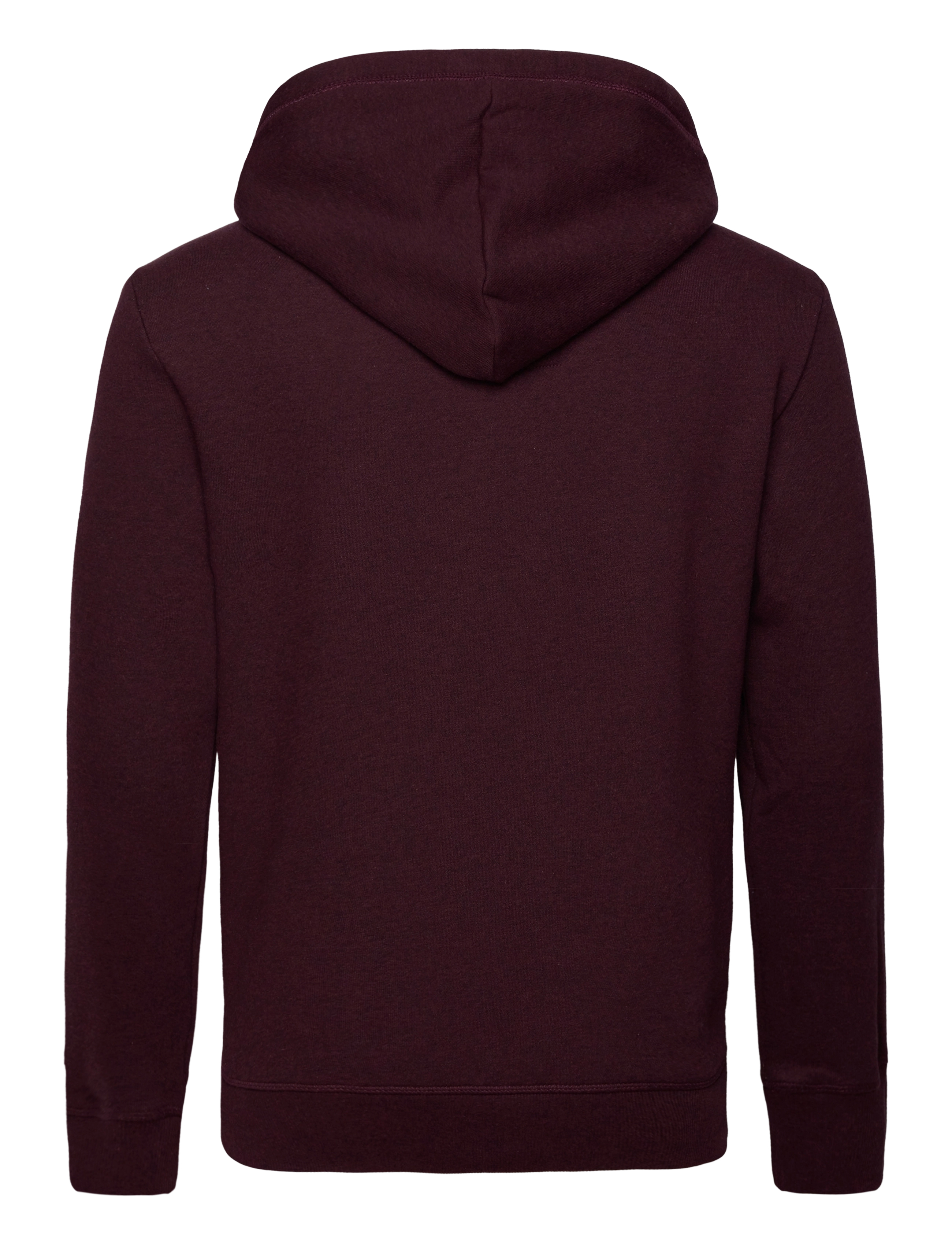 Superdry - ESSENTIAL LOGO ZIP HOODIE - tawny port red marl - 2