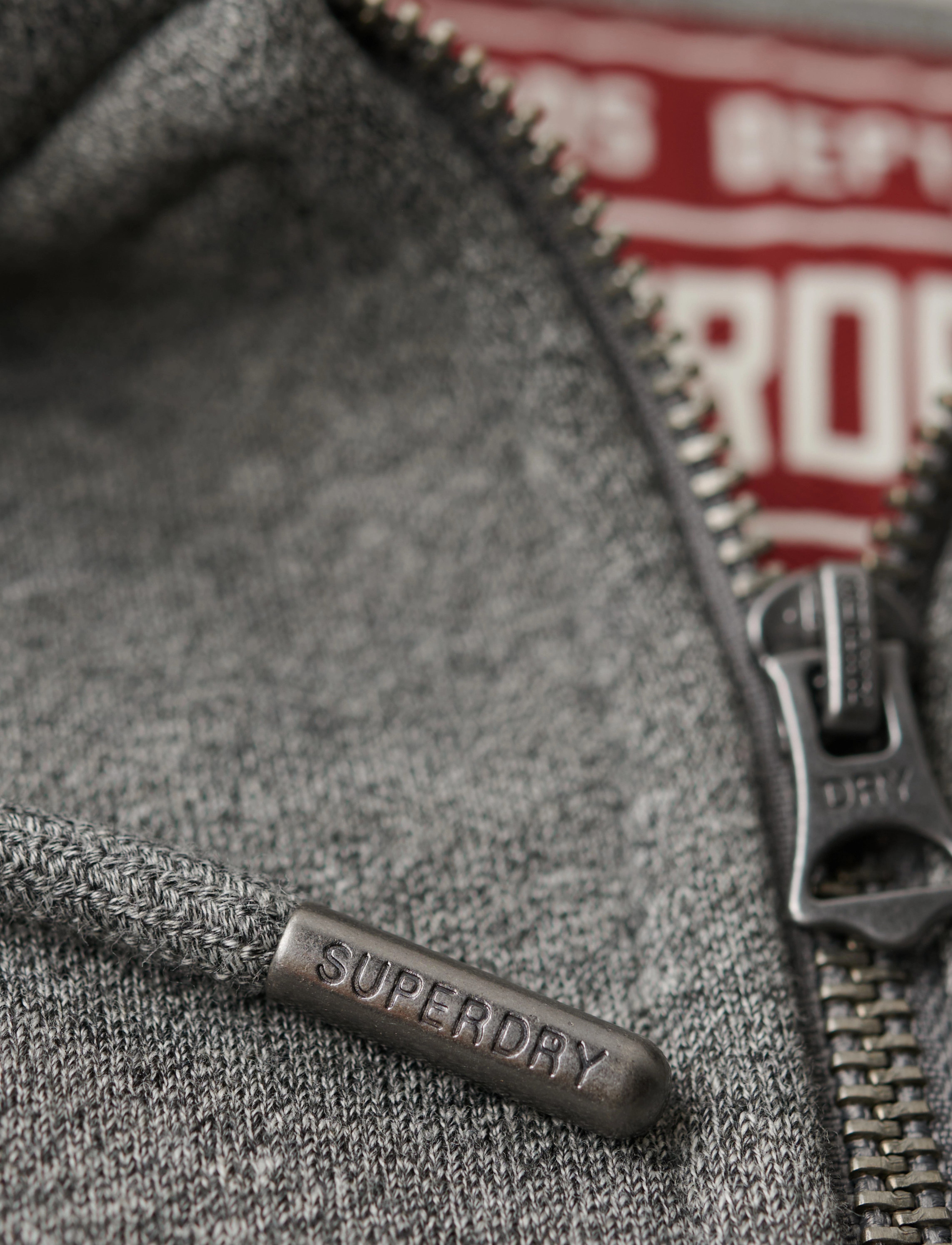 Superdry - ESSENTIAL LOGO ZIP HOODIE - volcanic black grit - 4
