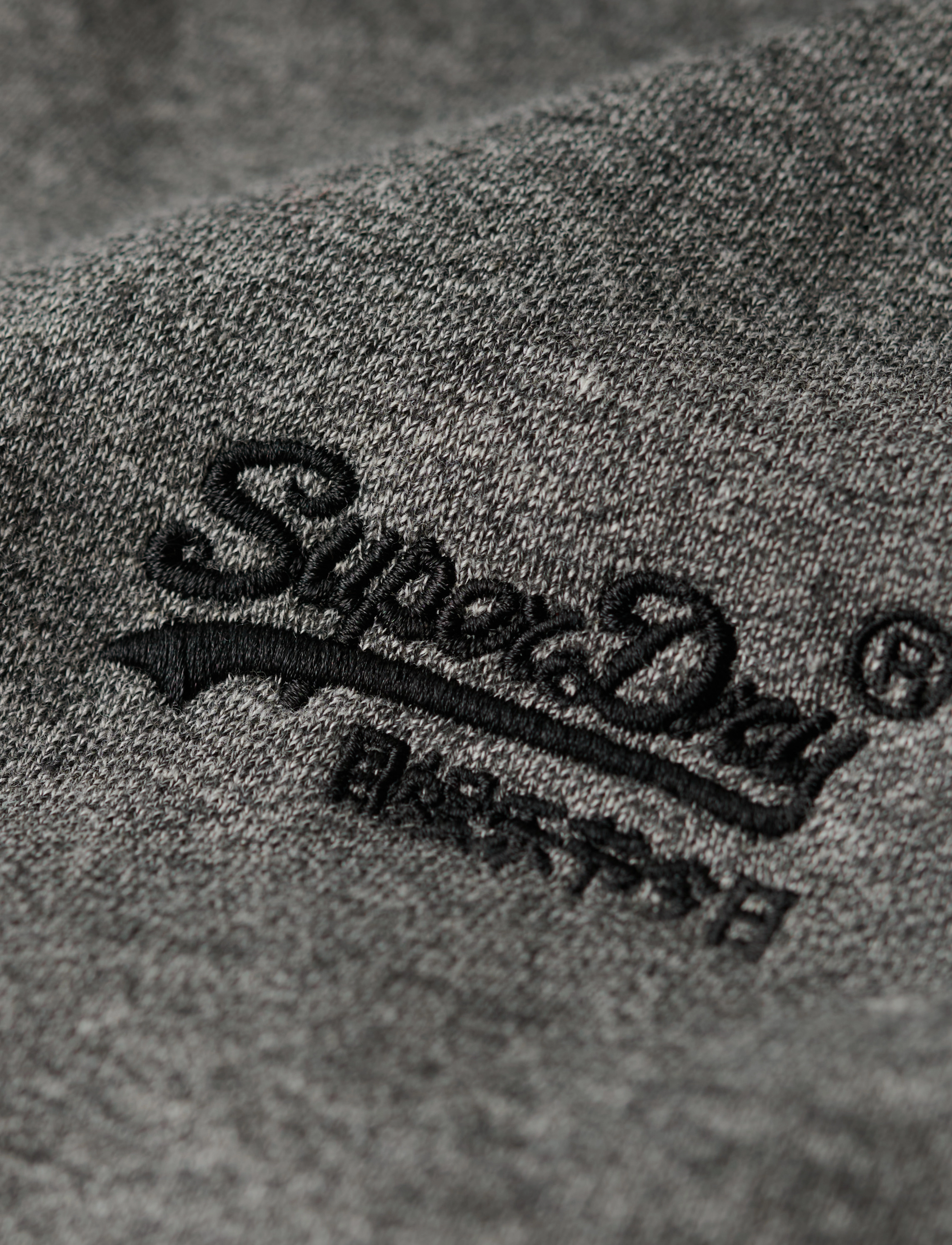 Superdry - ESSENTIAL LOGO ZIP HOODIE - volcanic black grit - 5