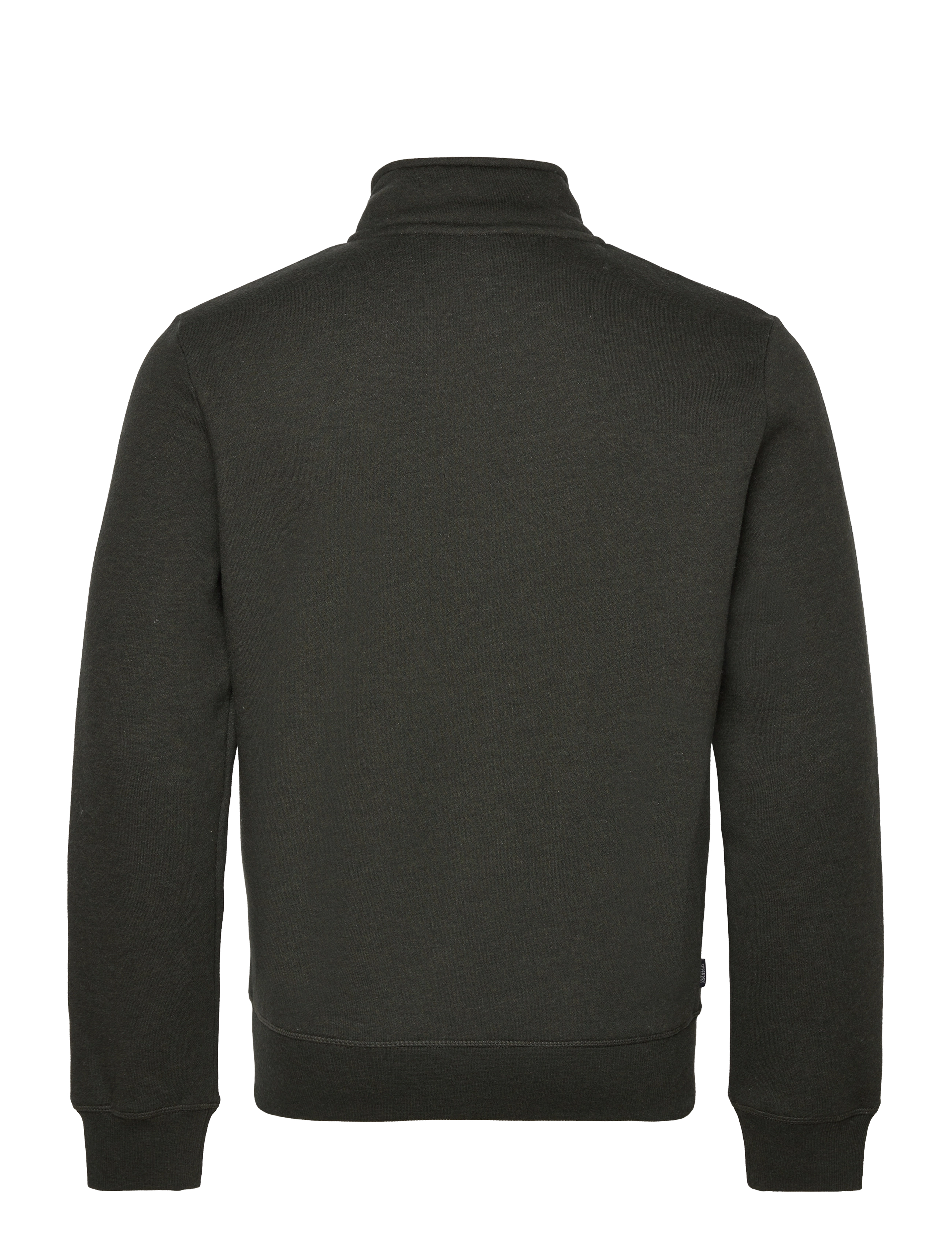 Superdry - ESSENTIAL LOGO ZIP TRACK TOP - dark olive marl - 1