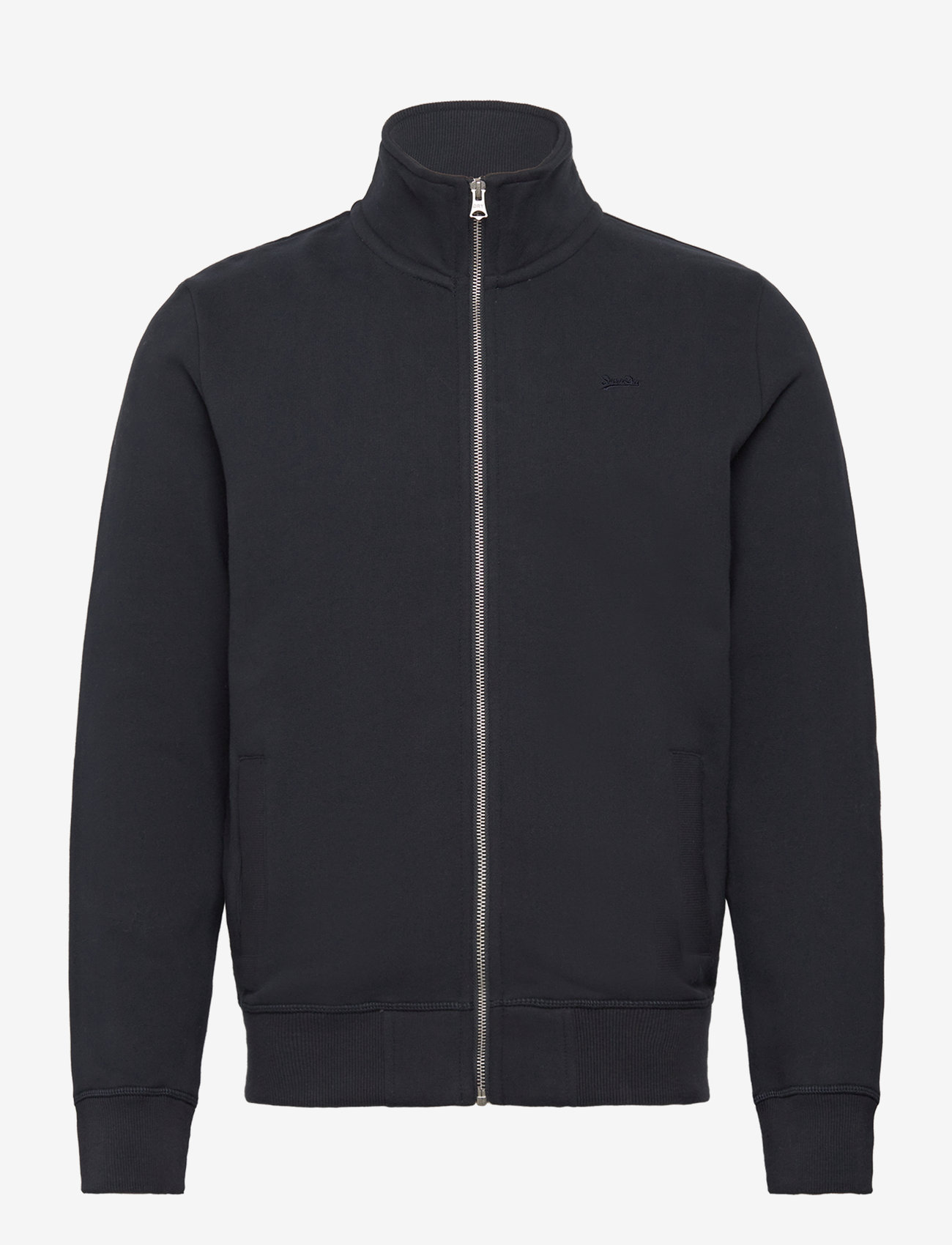 Superdry - ESSENTIAL LOGO ZIP TRACK TOP - eclipse navy - 0