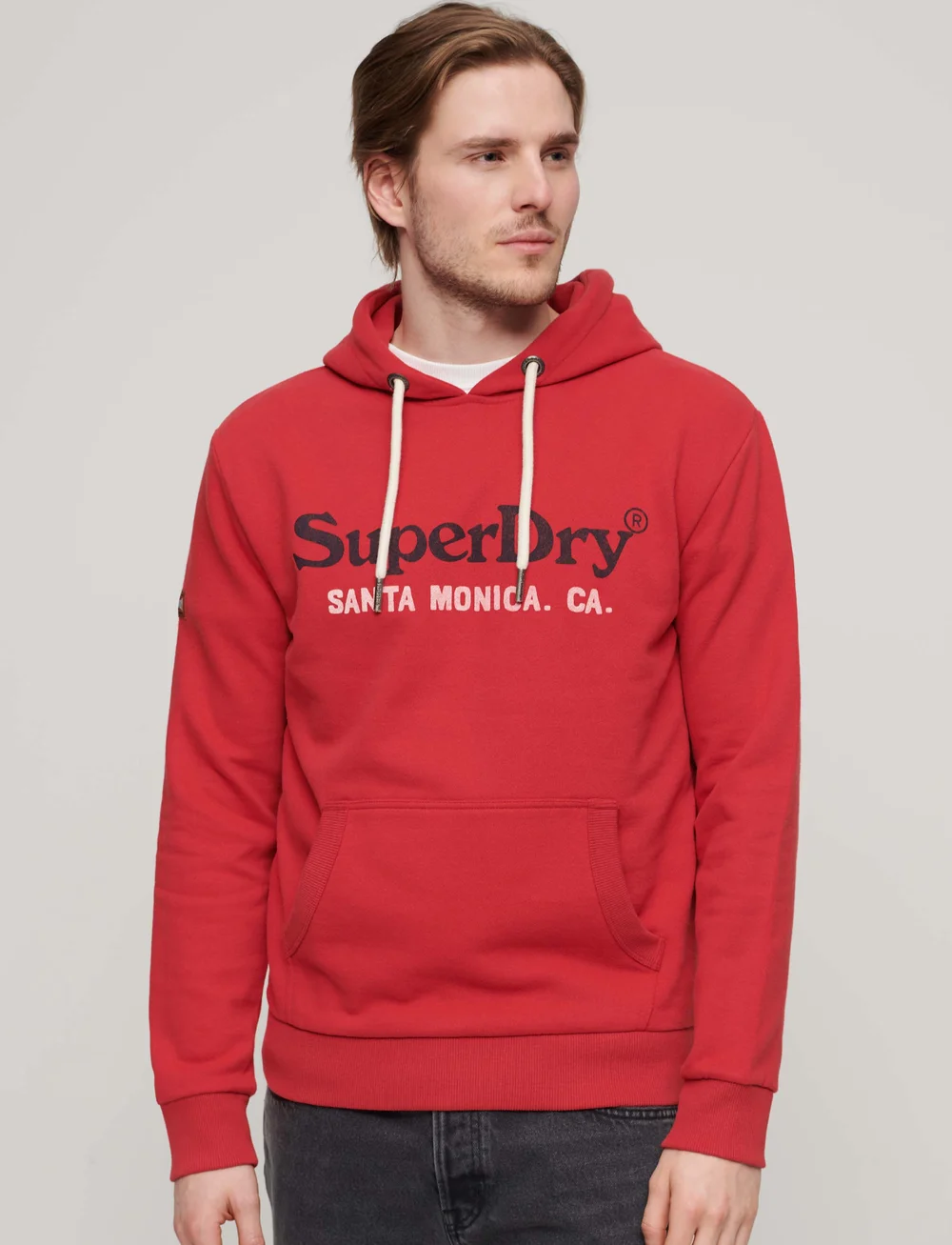 Superdry Venue Duo Logo Hoodie Hoodies Boozt