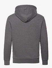 Superdry - WORKWEAR FLOCK GRAPHIC HOODIE - sweatshirts - granite grey marl - 1