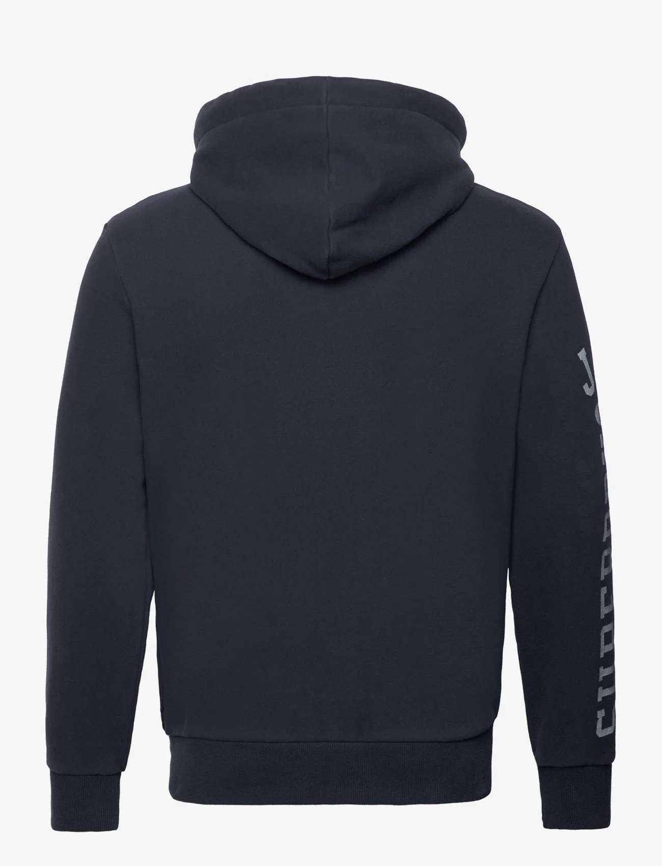 Superdry - ATHLETIC COLL GRAPHIC ZIPHOOD - hupparit - eclipse navy - 1
