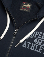 Superdry - ATHLETIC COLL GRAPHIC ZIPHOOD - hupparit - eclipse navy - 3
