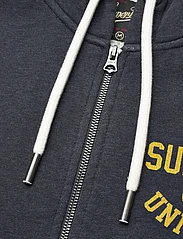 Superdry - ATHLETIC COLL GRAPHIC ZIPHOOD - hættetrøjer - trench navy marl - 3