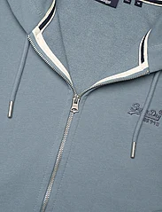 Superdry - ESSENTIAL LOGO ZIP HOODIE UB - sportiska stila džemperi - citadel blue - 2