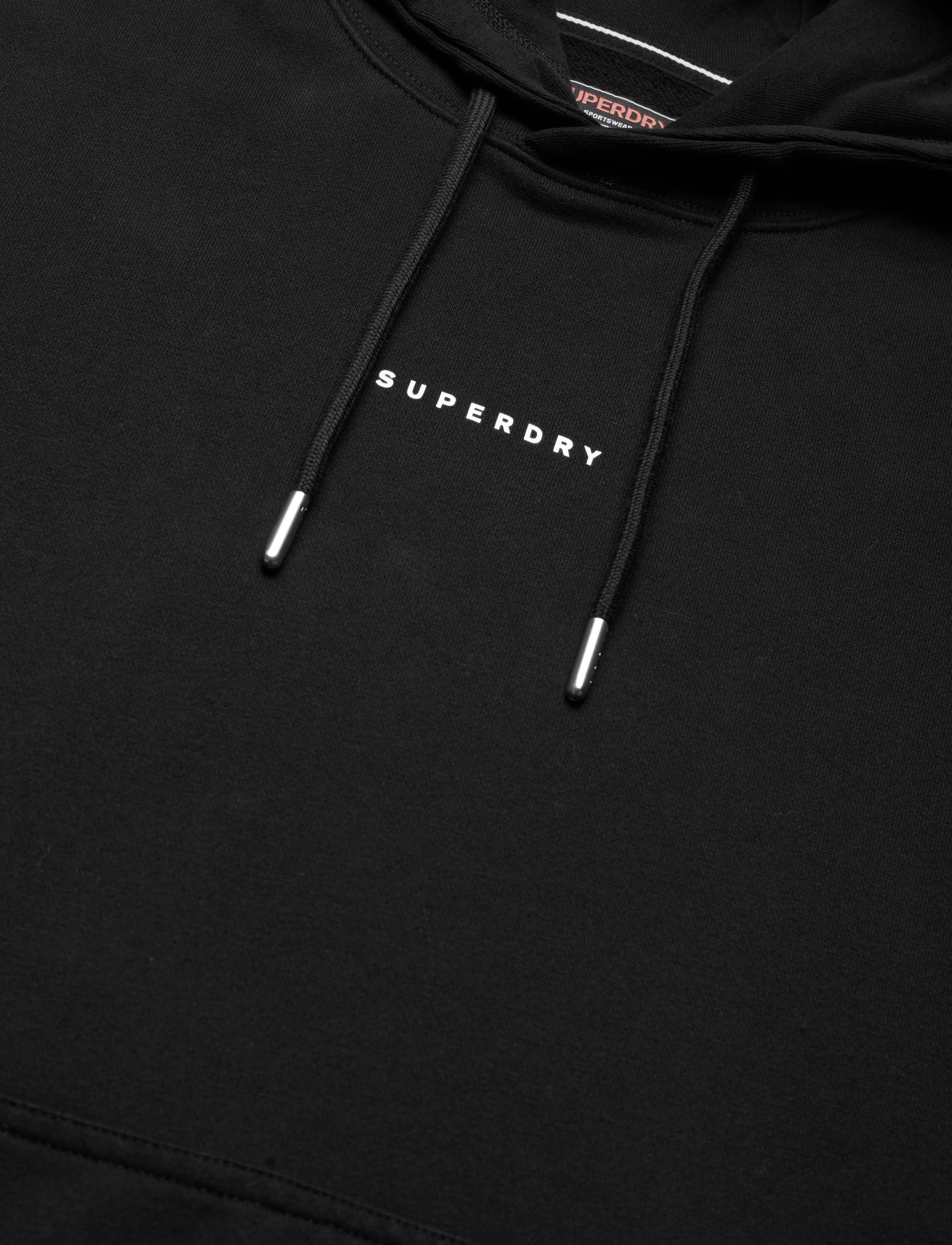 Superdry - CODE SURPLUS LOGO HOOD - black - 4