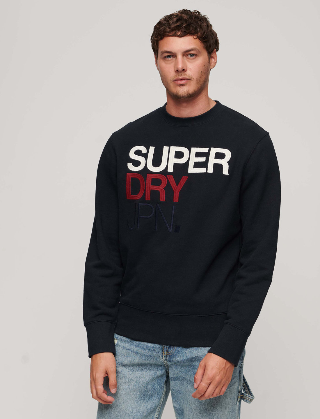 Branded sweatshirt top